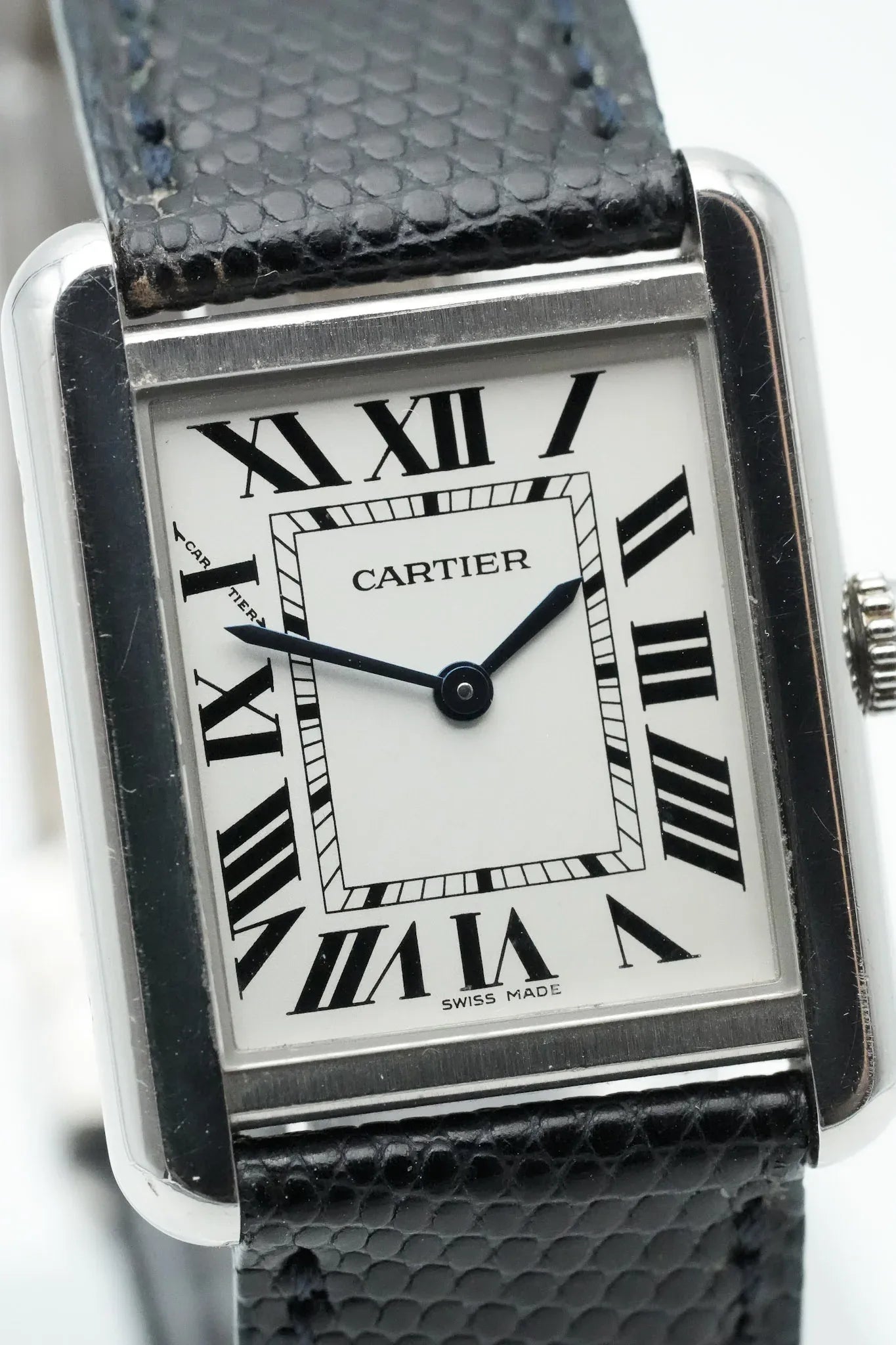 Cartier - Tank Solo 3170 - boîte - 2010s - Atelier Victor Paris - Vintage Watch Shop Dubai