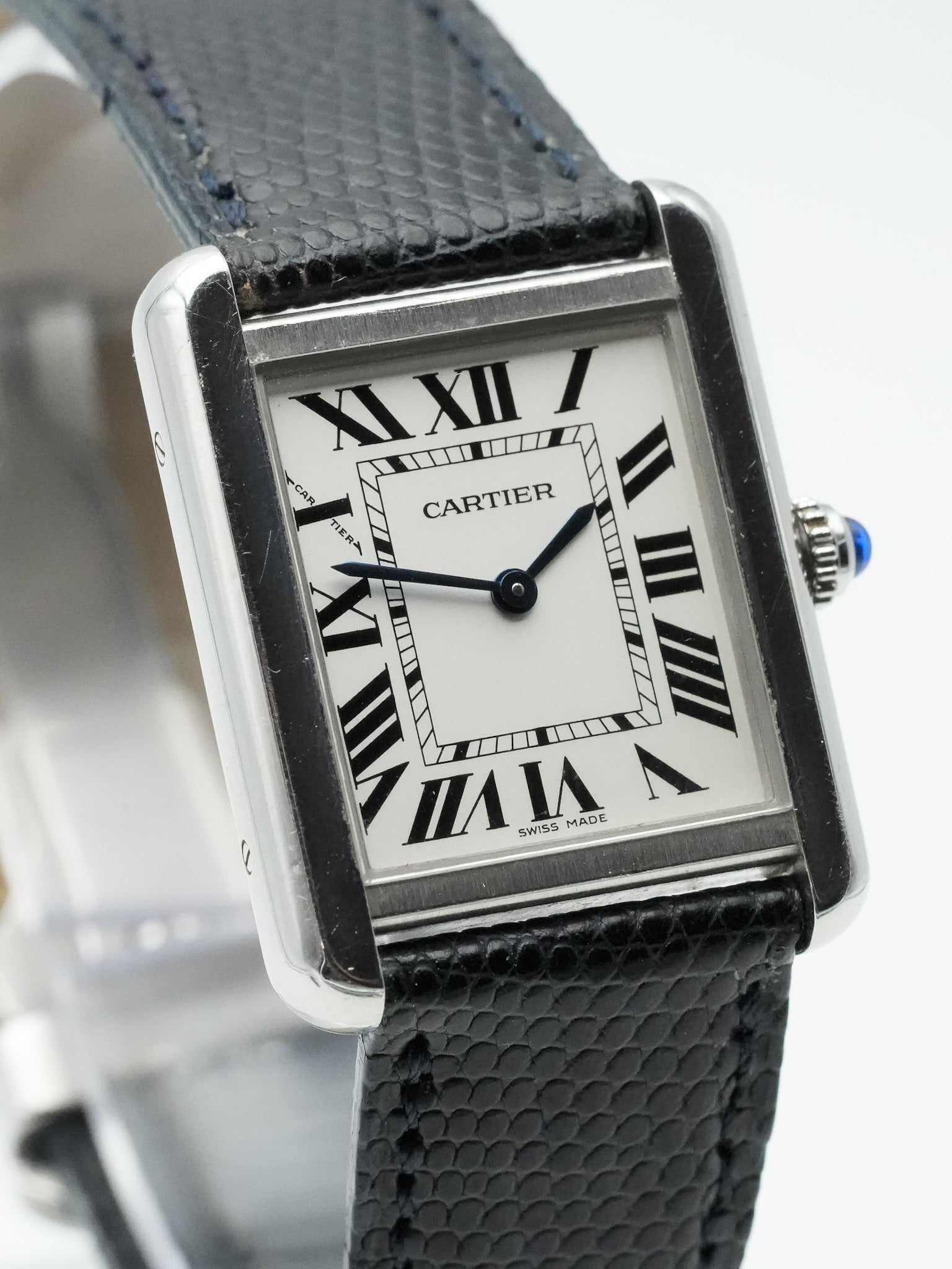 Cartier - Tank Solo 3170 - boîte - 2010s - Atelier Victor Paris - Vintage Watch Shop Dubai