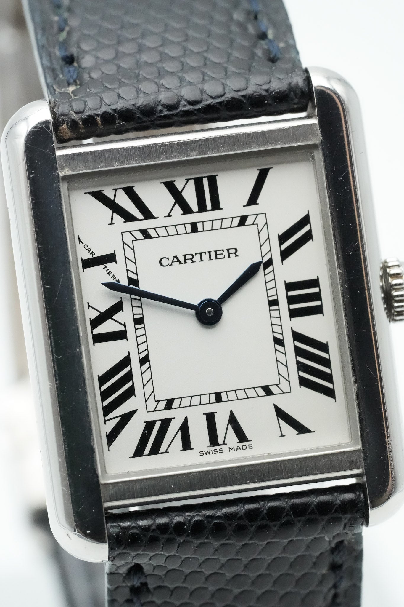 Cartier - Tank Solo 3170 - boîte - 2010s - Atelier Victor Paris - Vintage Watch Shop Dubai