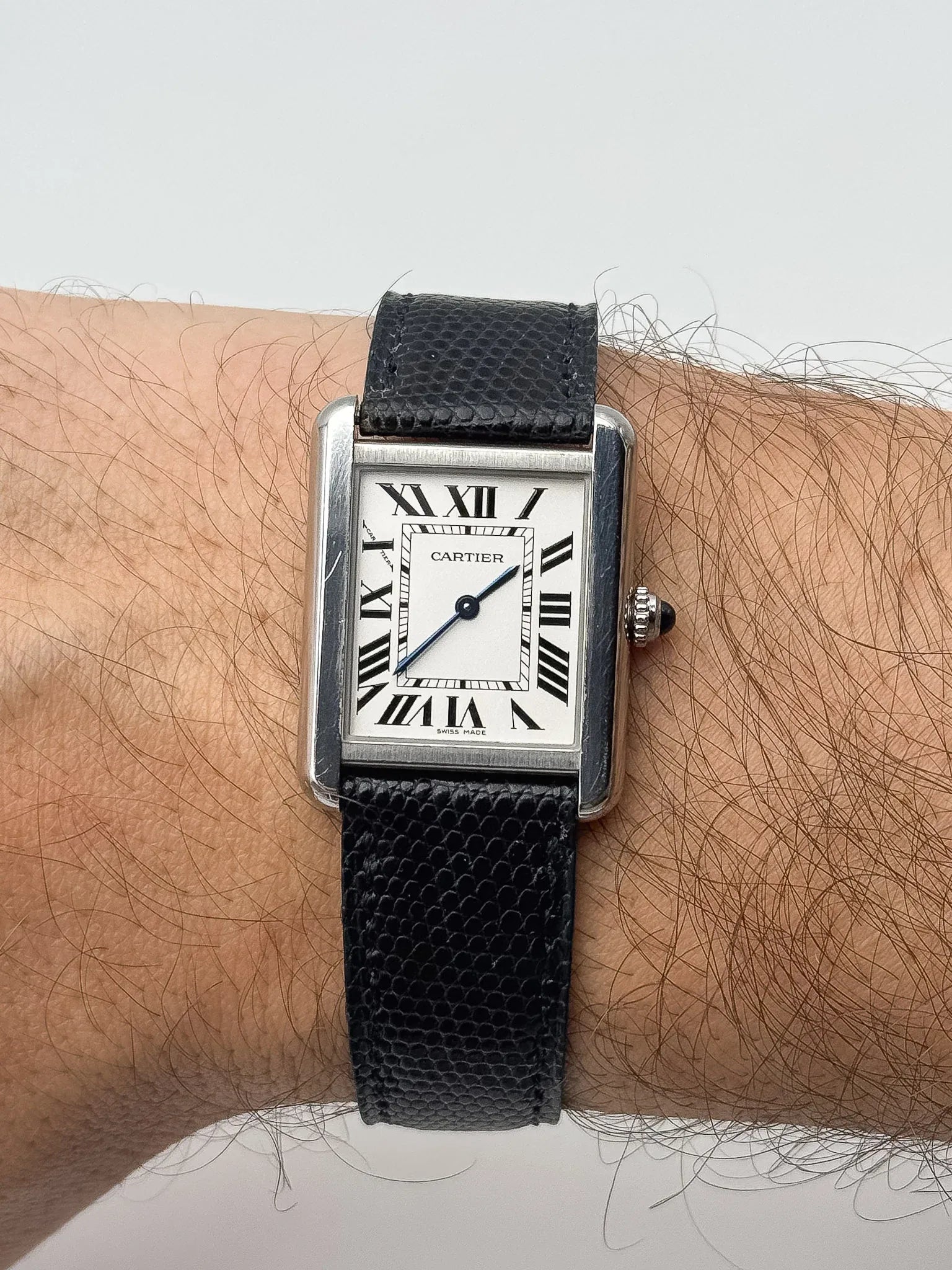 Cartier - Tank Solo 3170 - boîte - 2010s - Atelier Victor Paris - Vintage Watch Shop Dubai