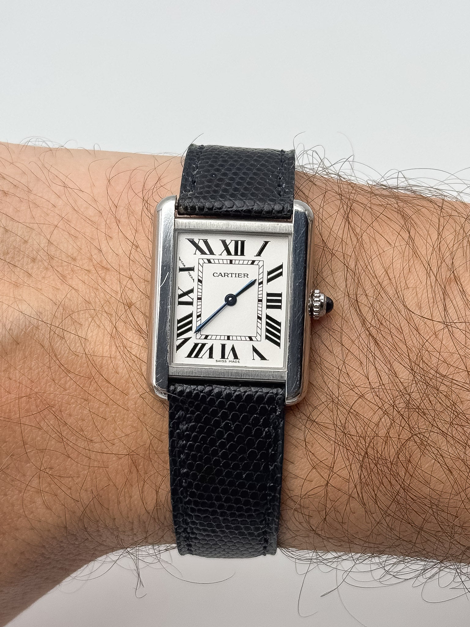 Cartier - Tank Solo 3170 - boîte - 2010s - Atelier Victor Paris - Vintage Watch Shop Dubai