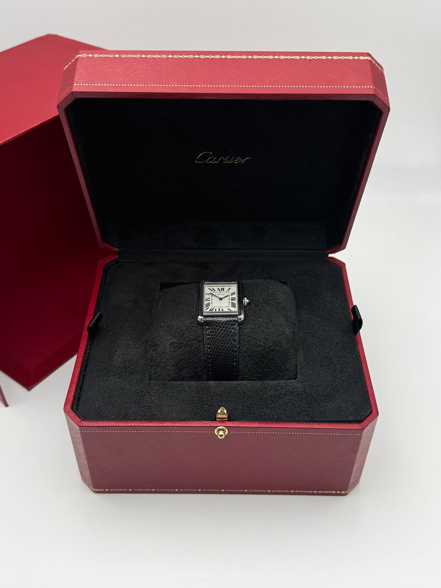 Cartier - Tank Solo 3170 - boîte - 2010s - Atelier Victor Paris - Vintage Watch Shop Dubai