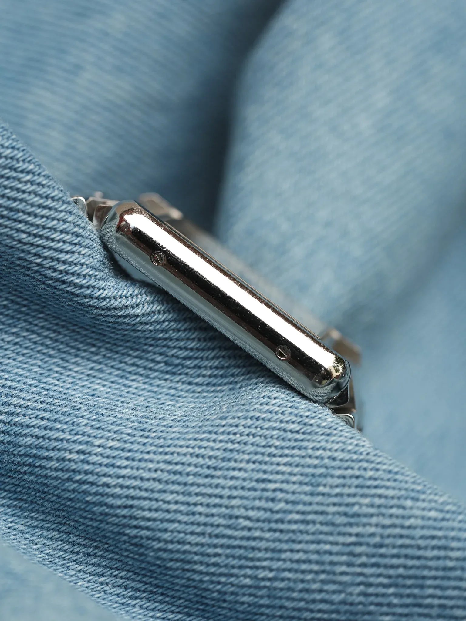 Cartier - Tank Solo 3170 bracelet acier unisexe - 2010s - Atelier Victor