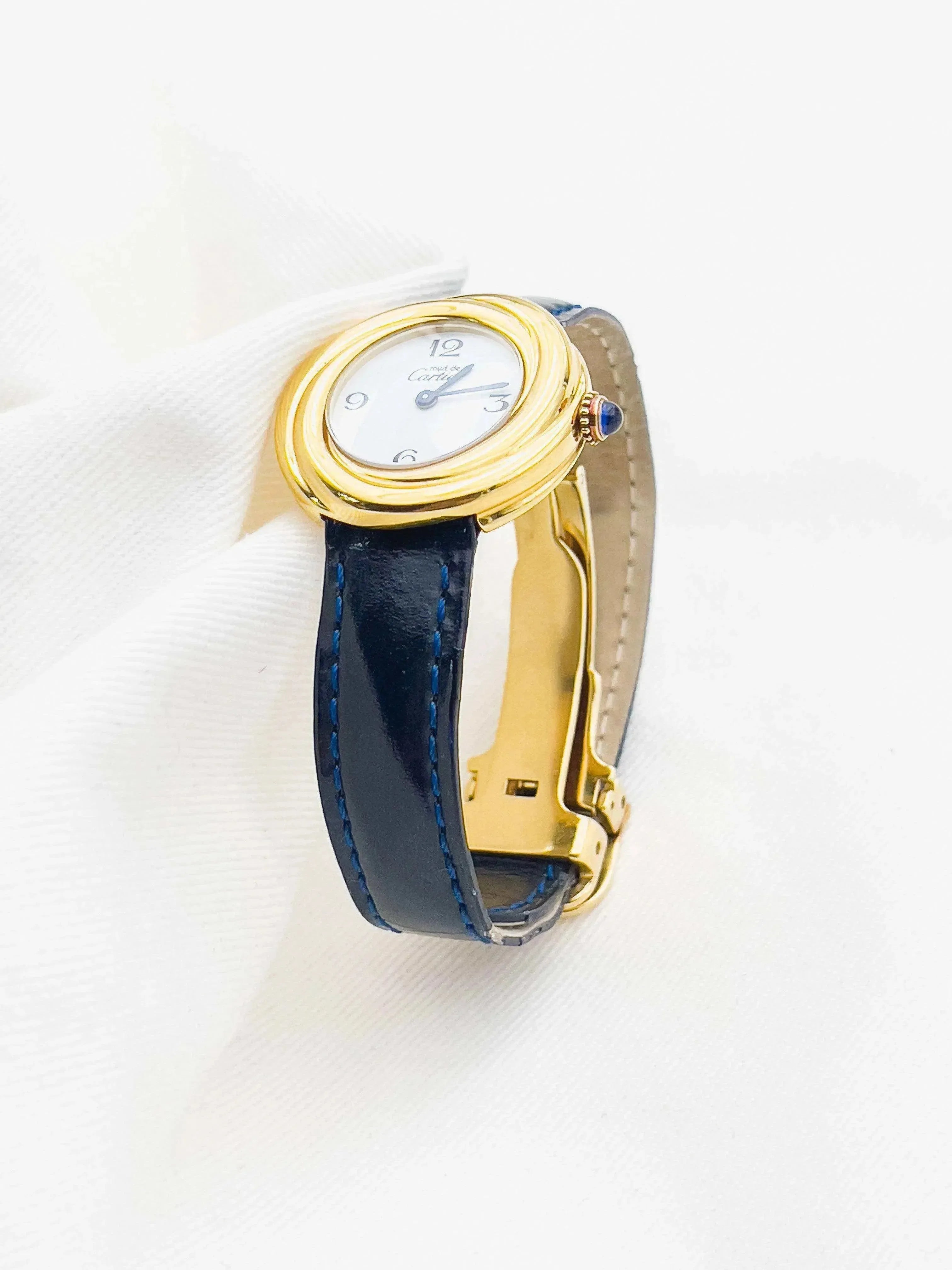 Cartier - Trinity Must Vermeil Boucle Déployante - 1980s - Atelier Victor - Vintage Shop