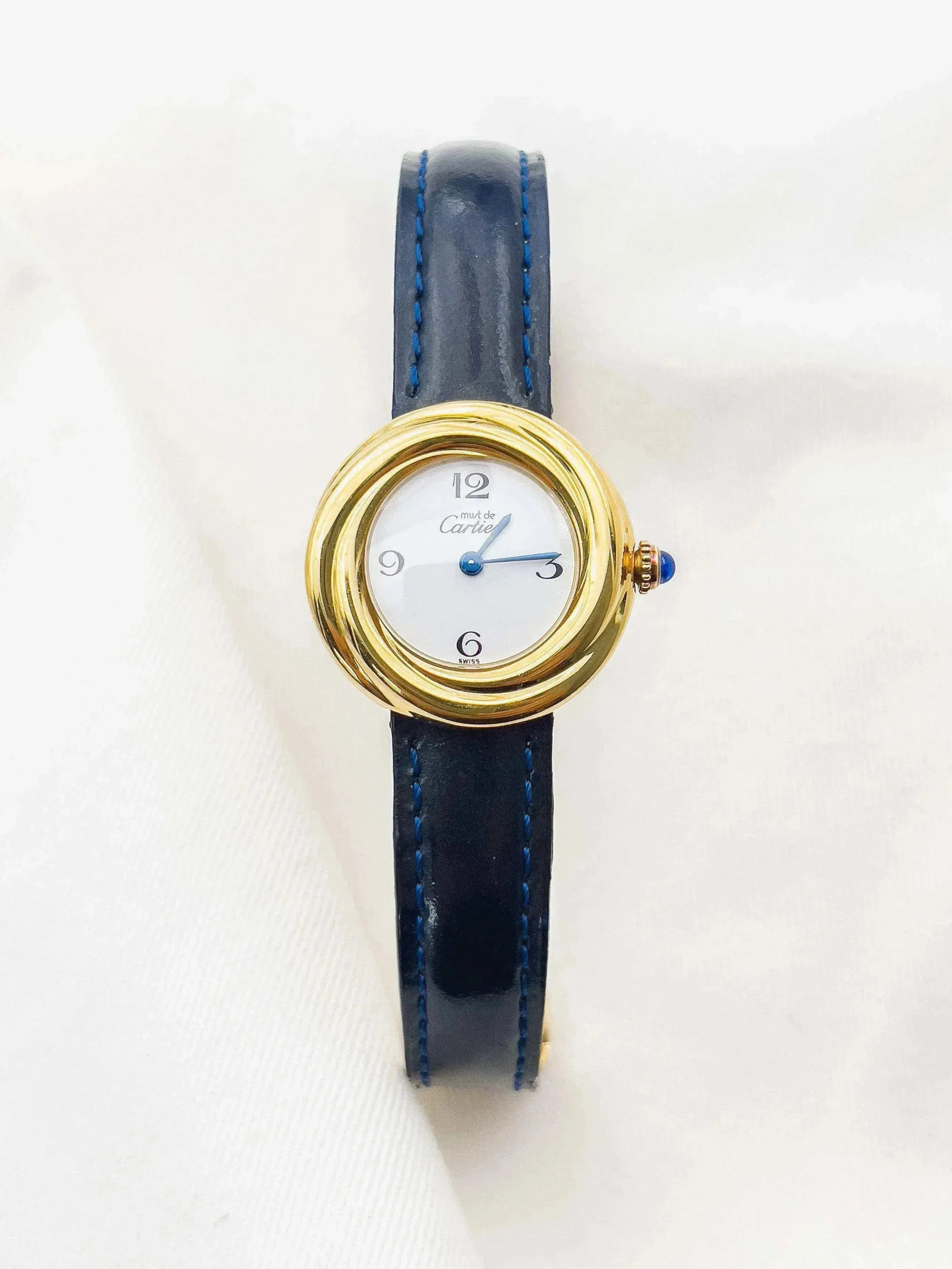 Cartier - Trinity Must Vermeil Boucle Déployante - 1980s - Atelier Victor - Vintage Shop