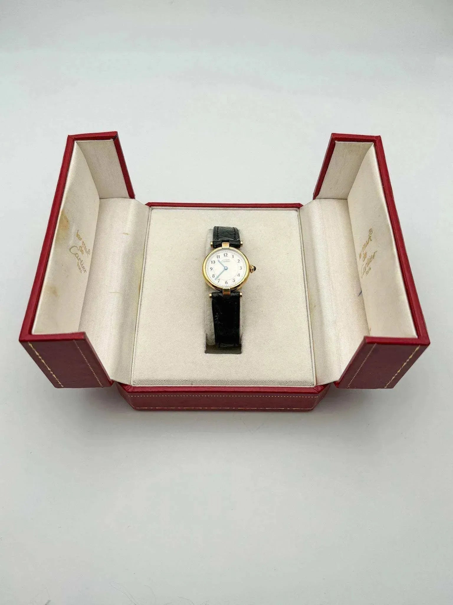 Cartier - Vendôme Must Vermeil Arabes - boîte - 1980s - Atelier Victor - Vintage Shop