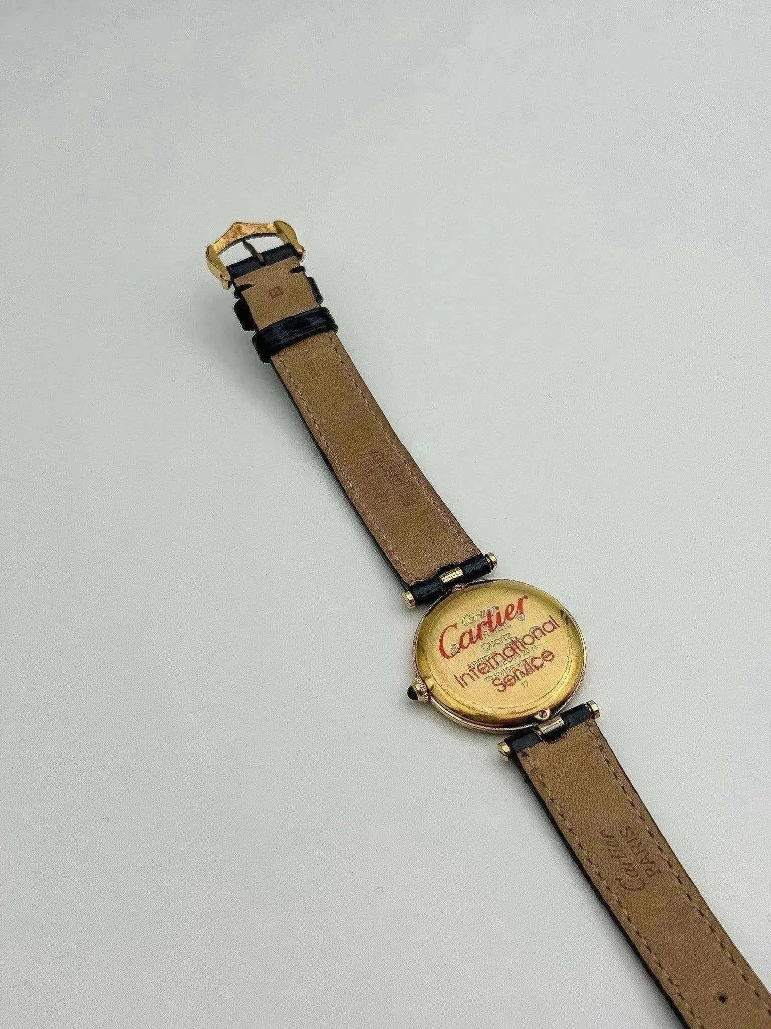 Cartier - Vendome Must Vermeil Lapis lazuli - 1990s - Atelier Victor