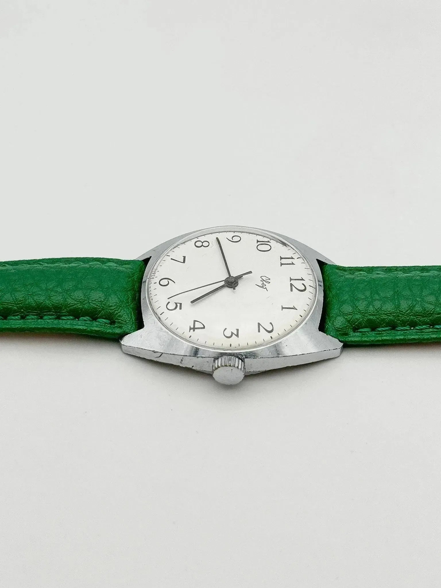 CBET - Tonneau Blanc Acier Chiffres Arabes - 1970s - Atelier Victor