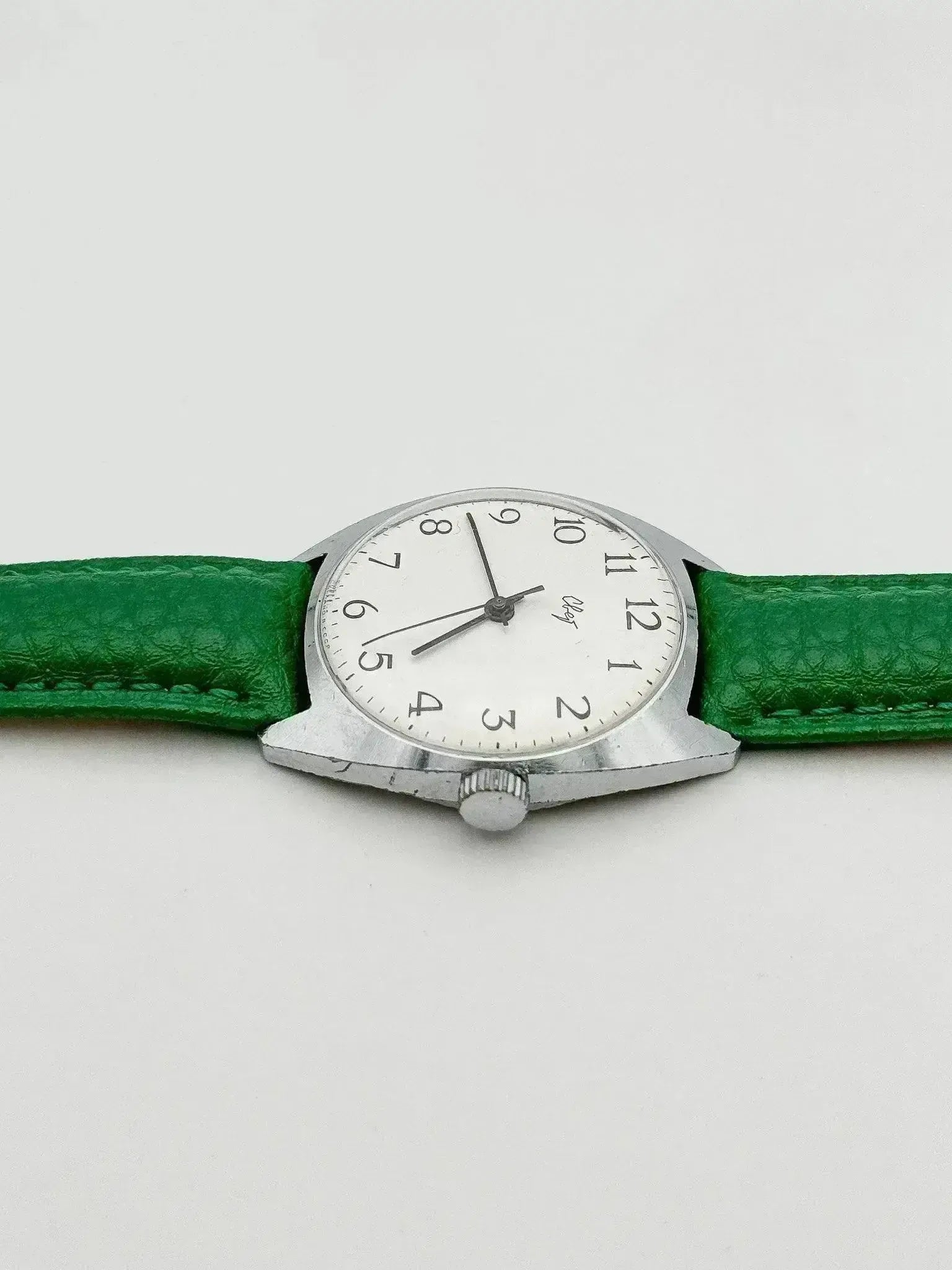 CBET - Tonneau Blanc Acier Chiffres Arabes - 1970s - Atelier Victor