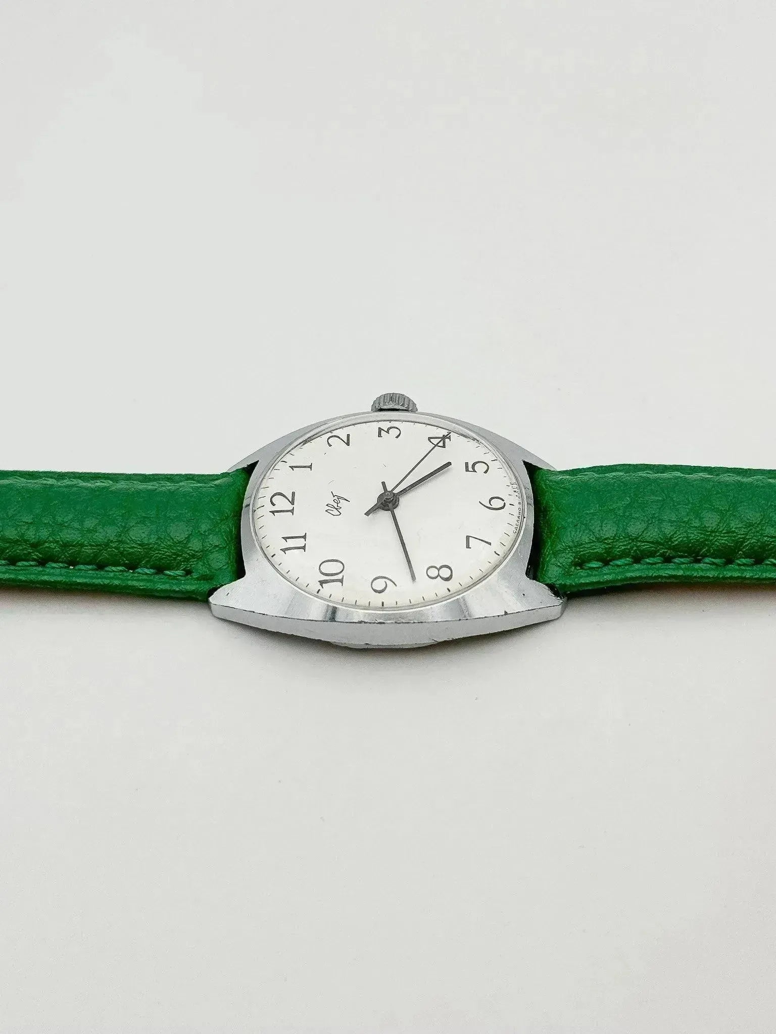 CBET - Tonneau Blanc Acier Chiffres Arabes - 1970s - Atelier Victor