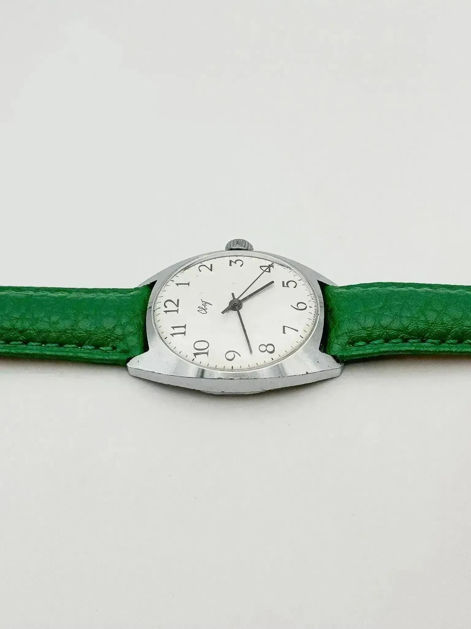 CBET - Tonneau Blanc Acier Chiffres Arabes - 1970s - Atelier Victor