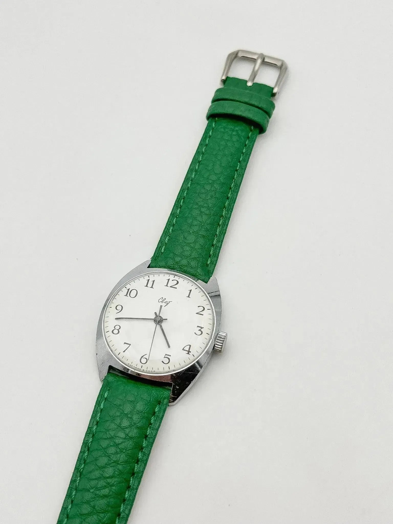 CBET - Tonneau Blanc Acier Chiffres Arabes - 1970s - Atelier Victor