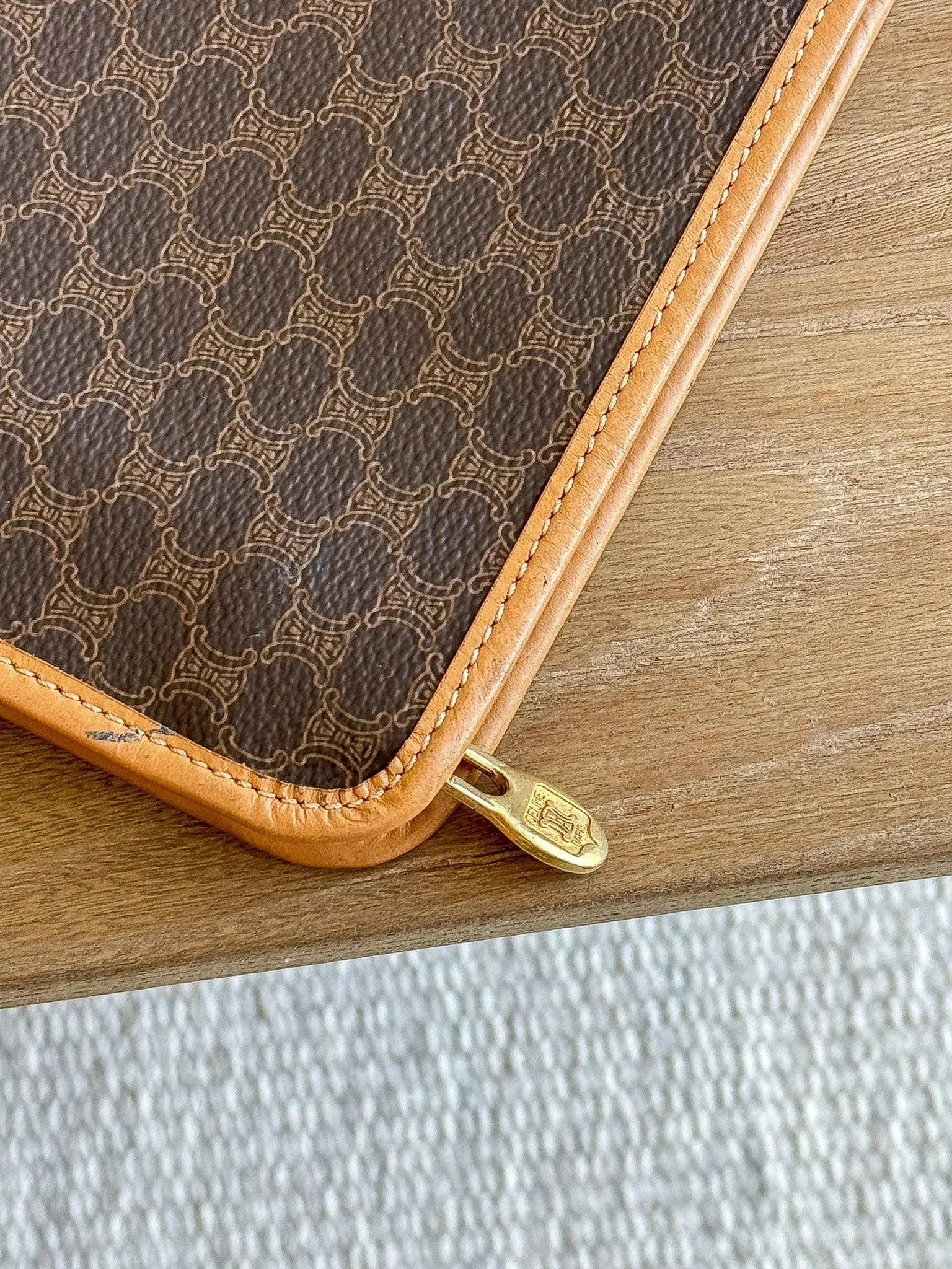 Celine - Pochette Toile Triomphe - Atelier Victor Paris - Vintage Watch Shop Dubai