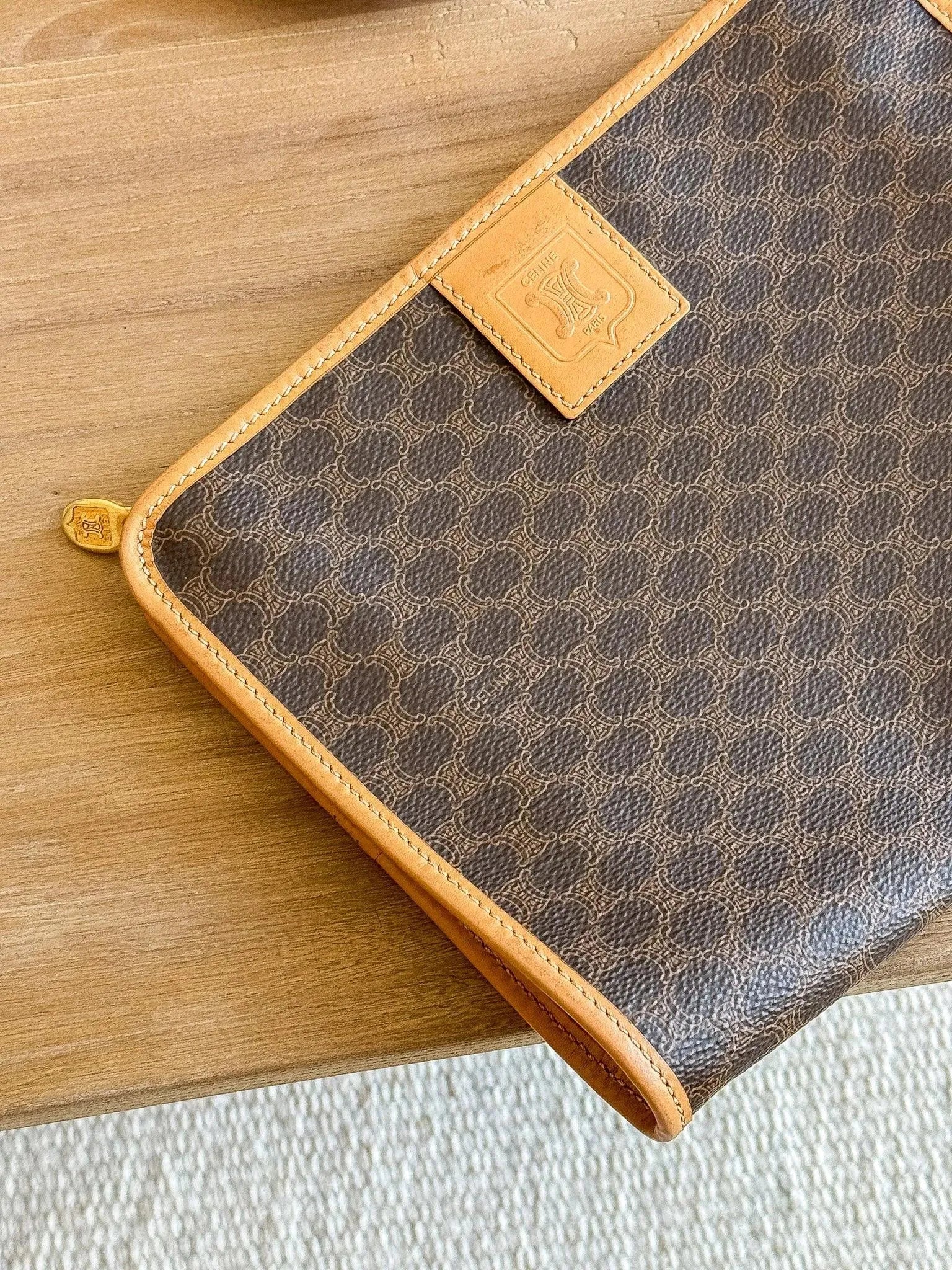 Celine - Pochette Toile Triomphe - Atelier Victor Paris - Vintage Watch Shop Dubai