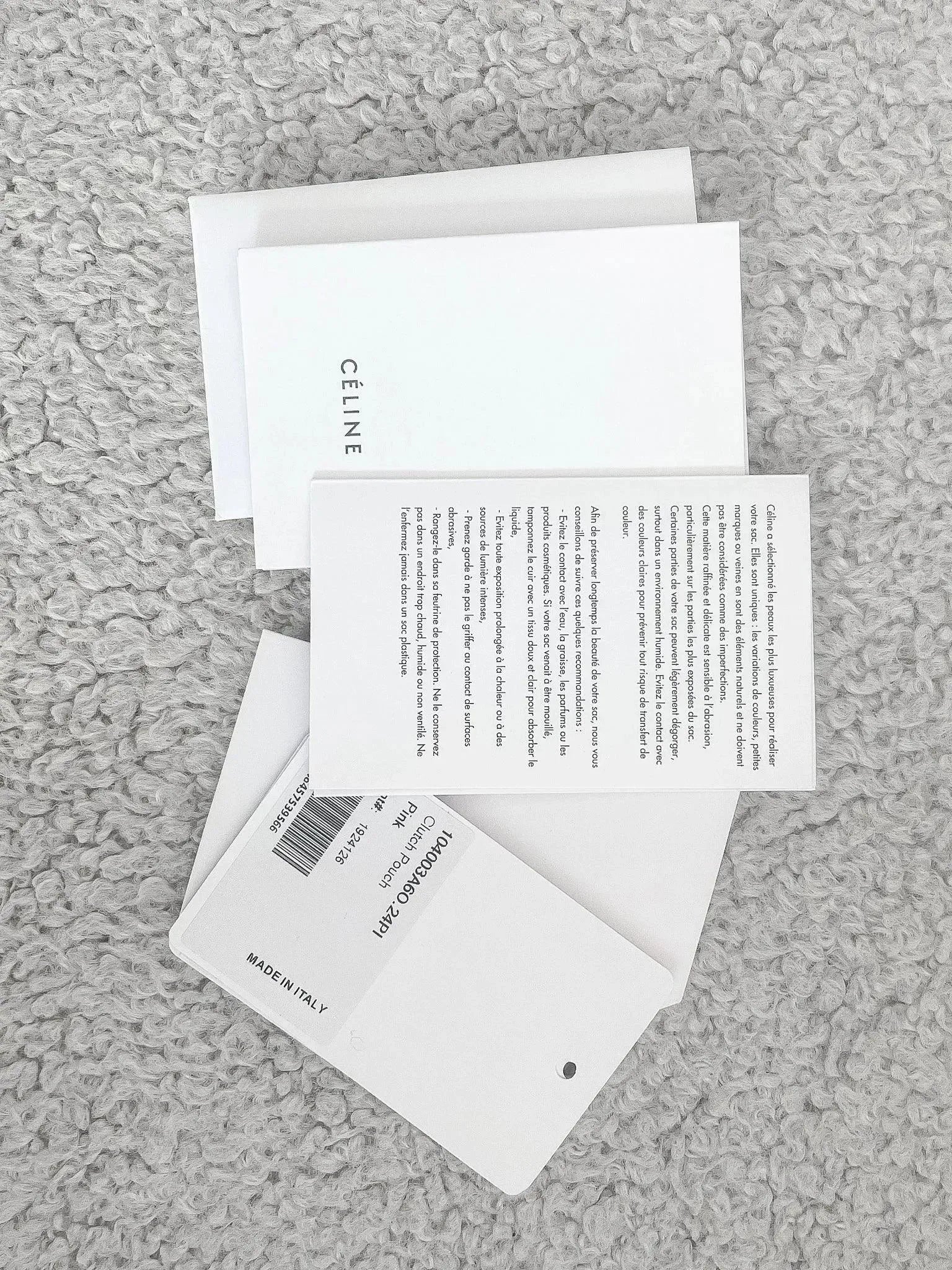 Celine - Pochette XL Rose - Atelier Victor