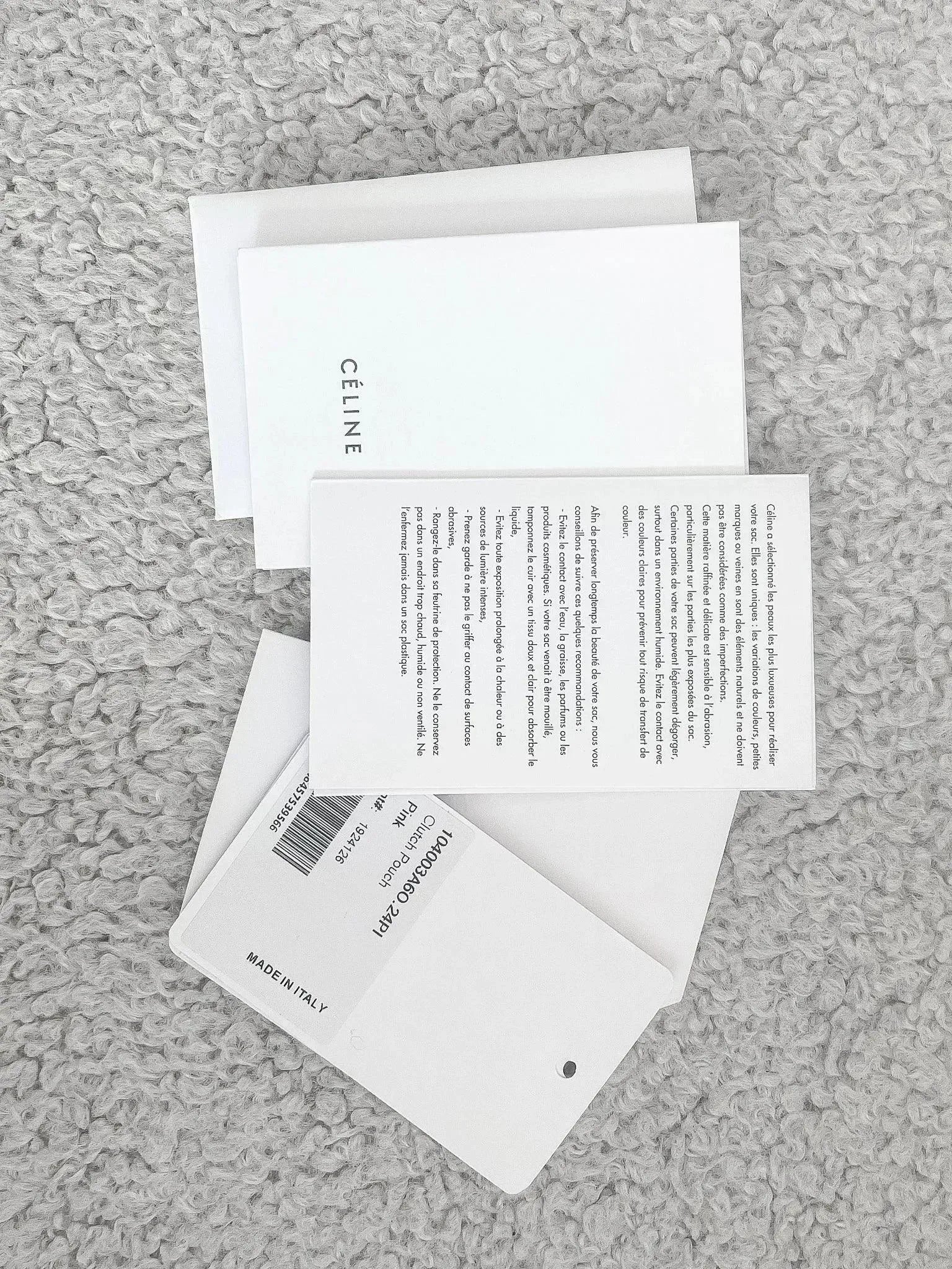 Celine - Pochette XL Rose - Atelier Victor