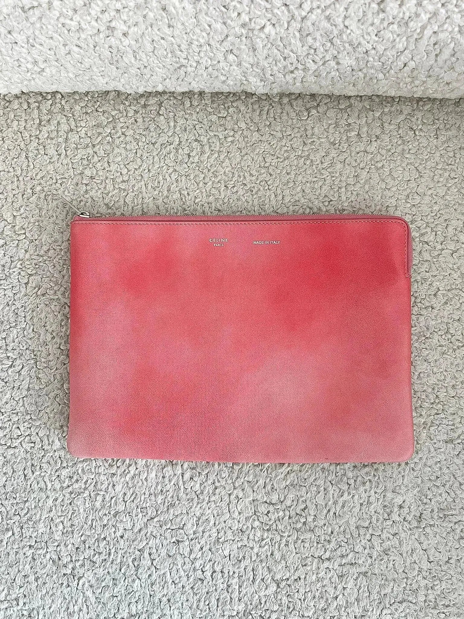Celine - Pochette XL Rose - Atelier Victor - Vintage Shop