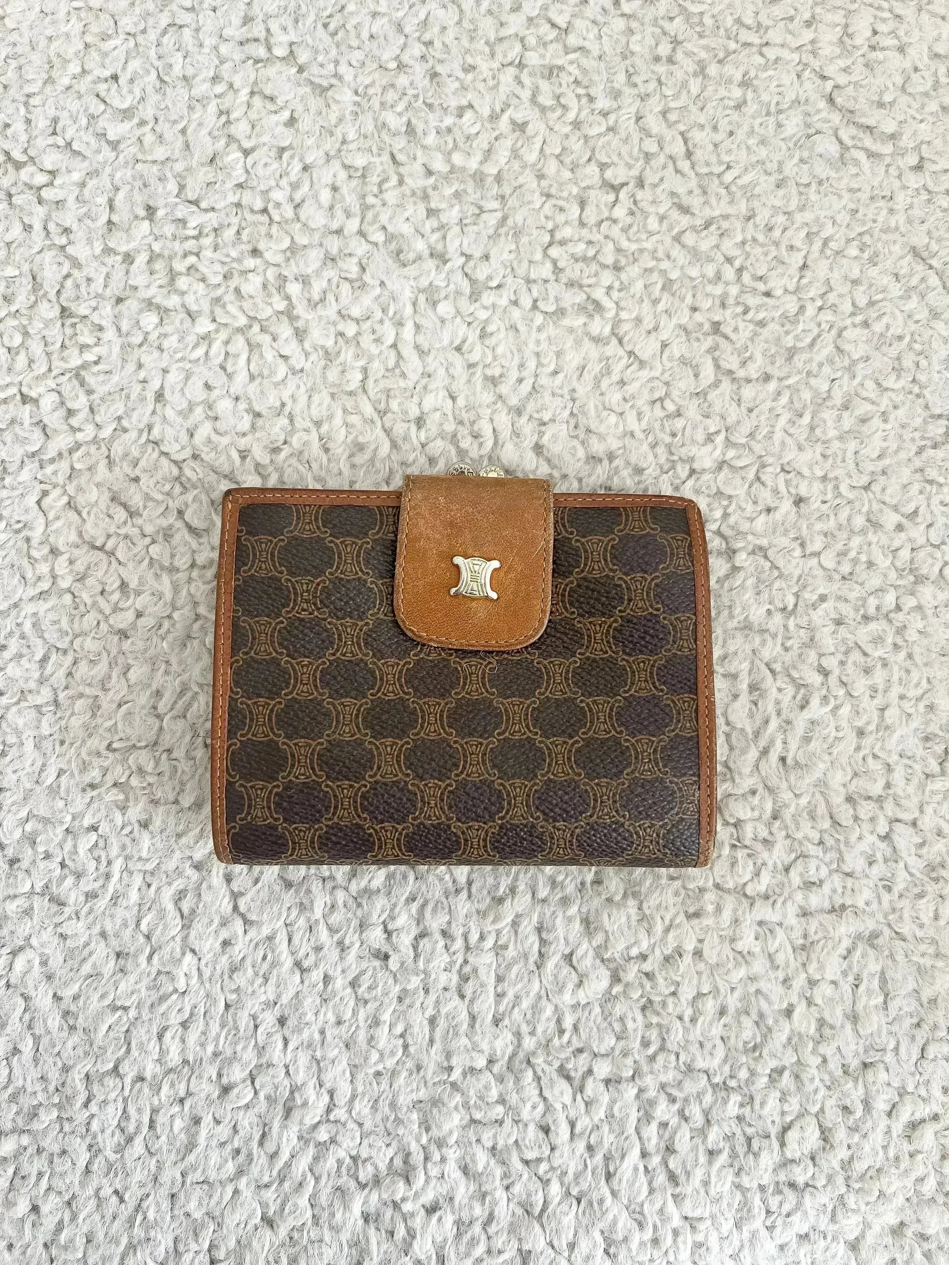 Celine - Wallet Triomphe Brown