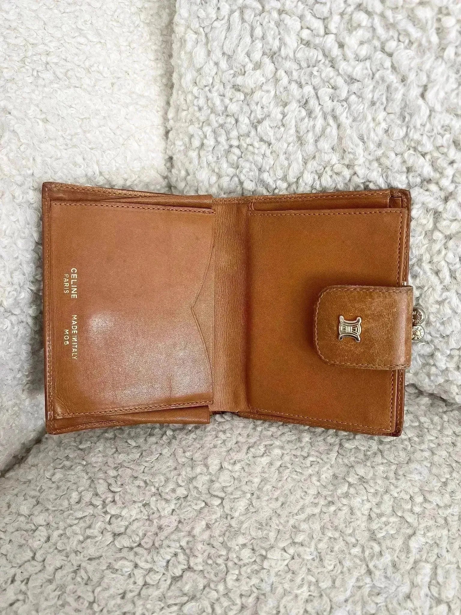 Celine - Portefeuille Triomphe Marron - Atelier Victor