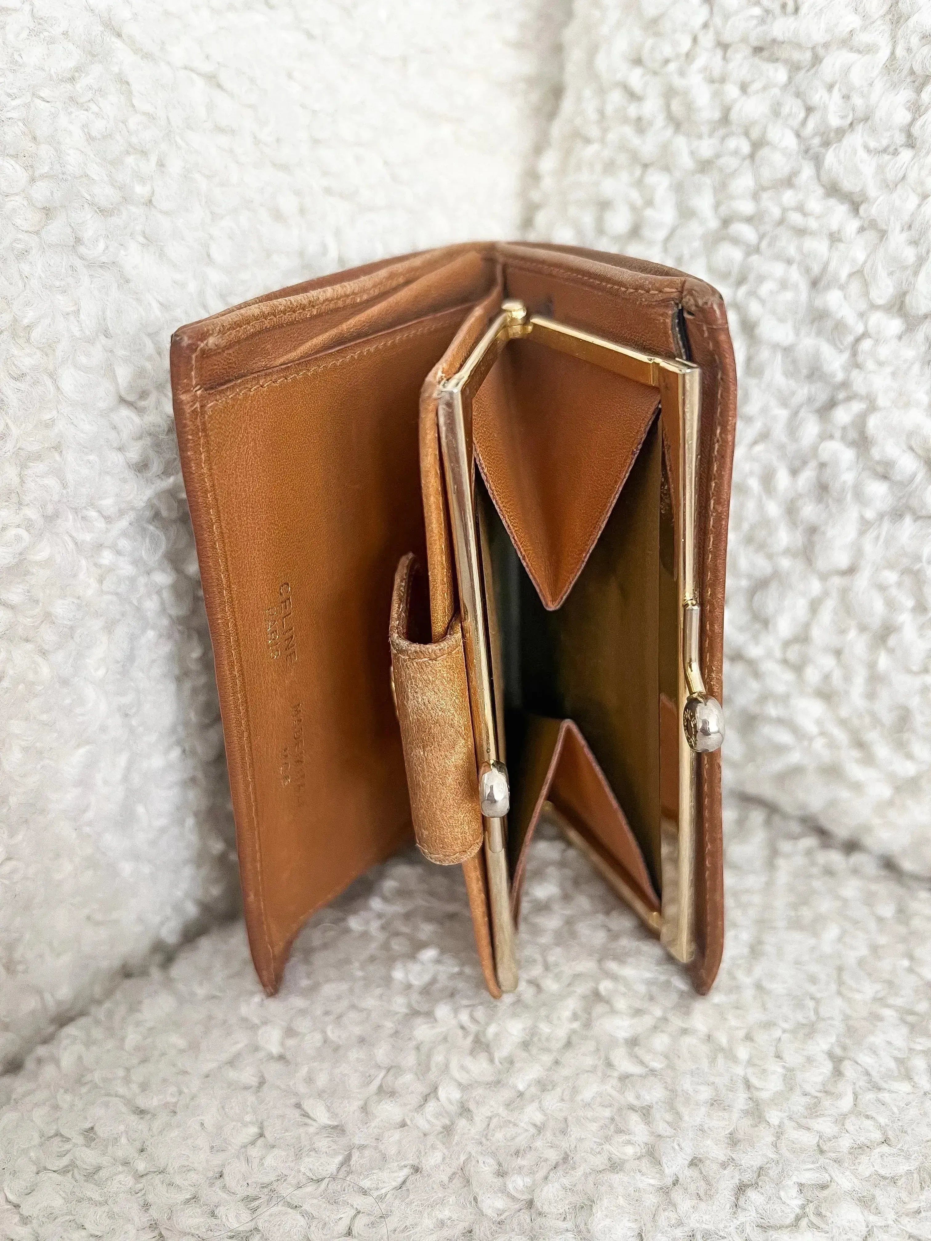 Celine - Portefeuille Triomphe Marron - Atelier Victor