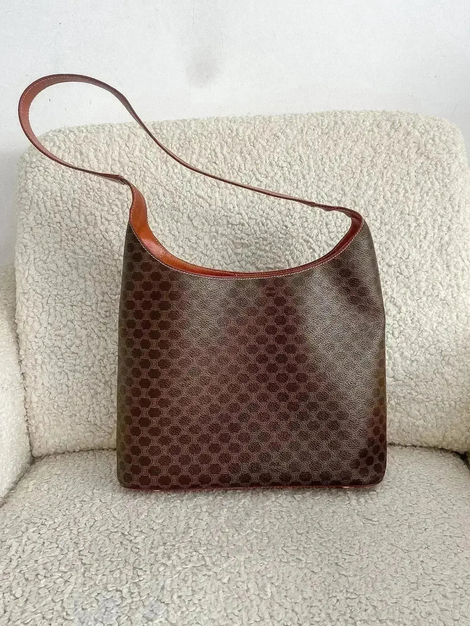 Celine - Sac à main Cabas en Toile Triomphe - Atelier Victor