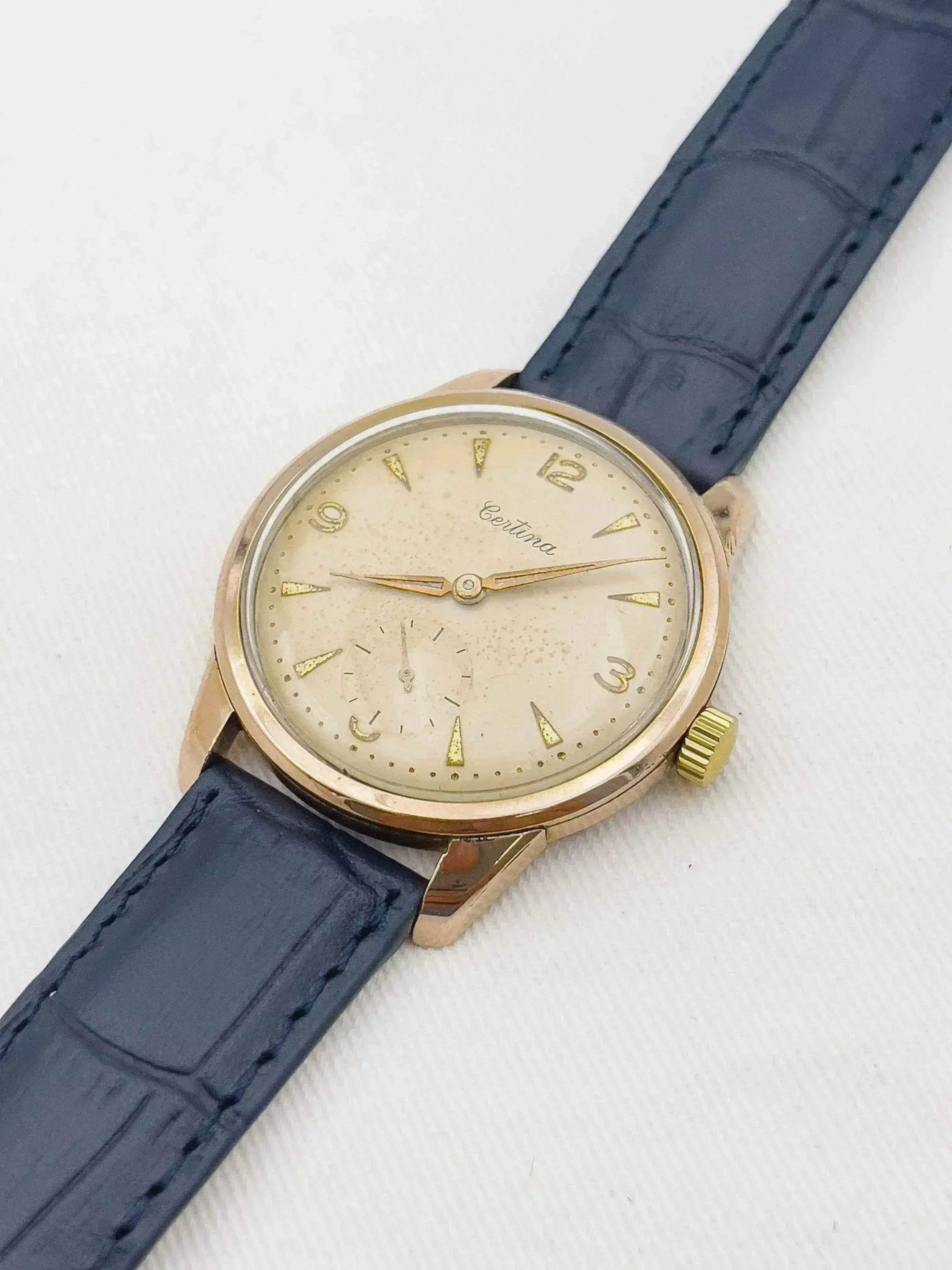 Certina - Calatrava Oversized Plaqué or - 1960s - Atelier Victor