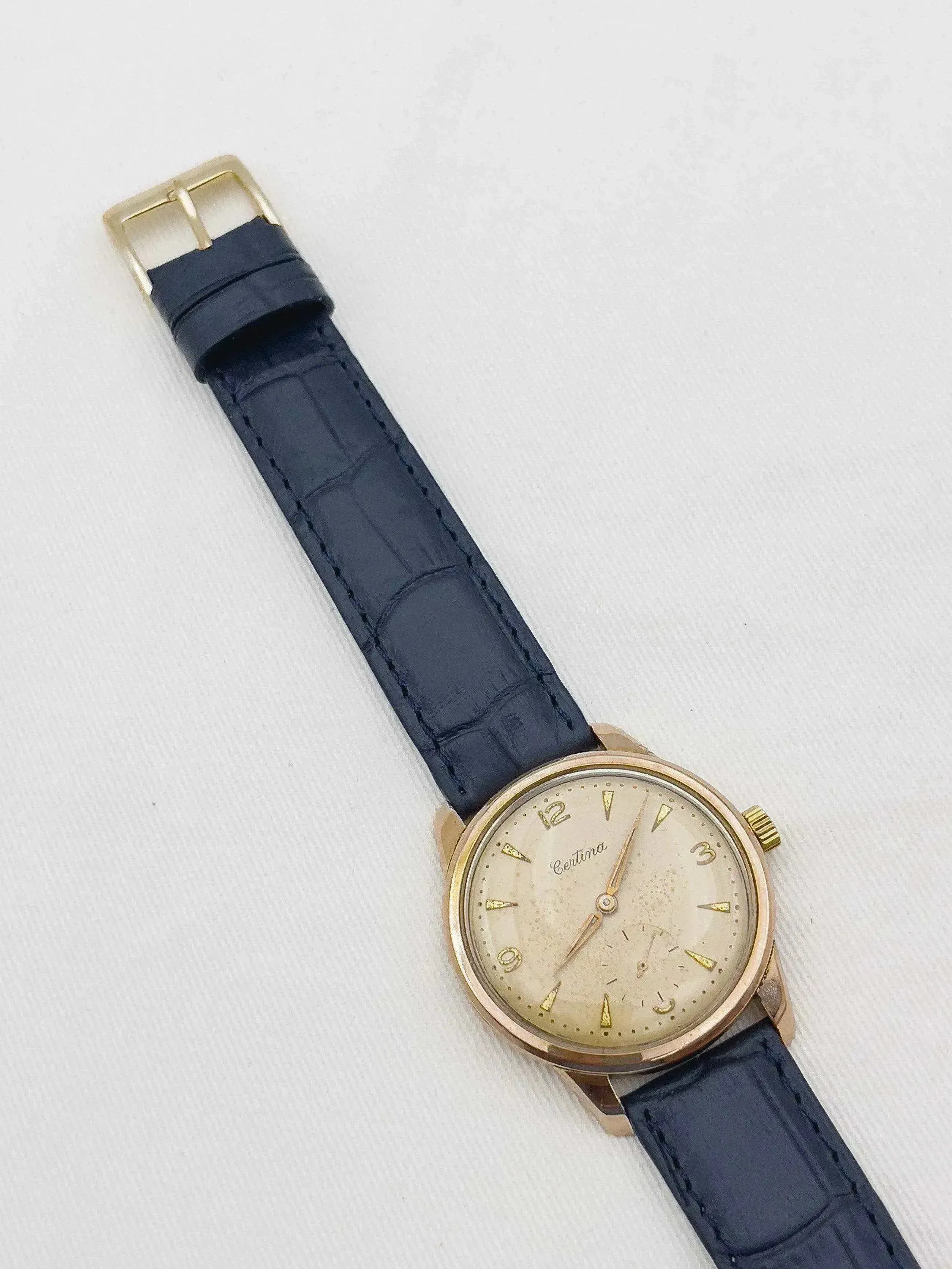 Certina - Calatrava Oversized Plaqué or - 1960s - Atelier Victor