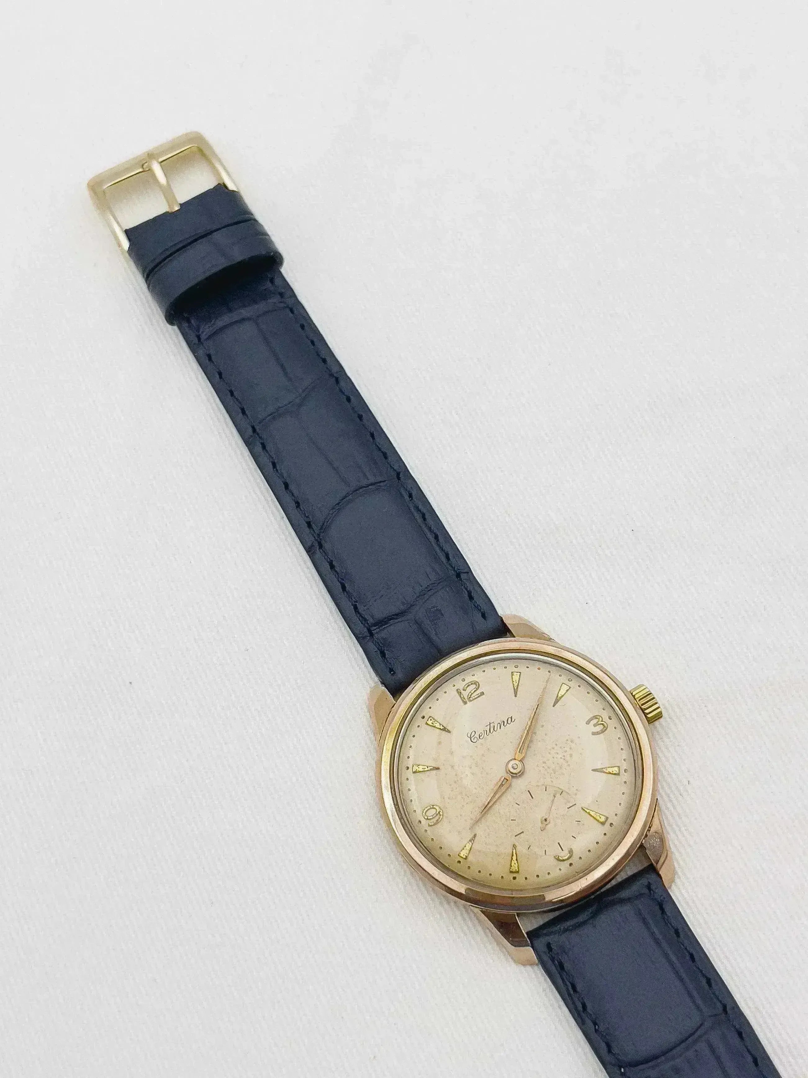 Certina - Calatrava Oversized Plaqué or - 1960s - Atelier Victor