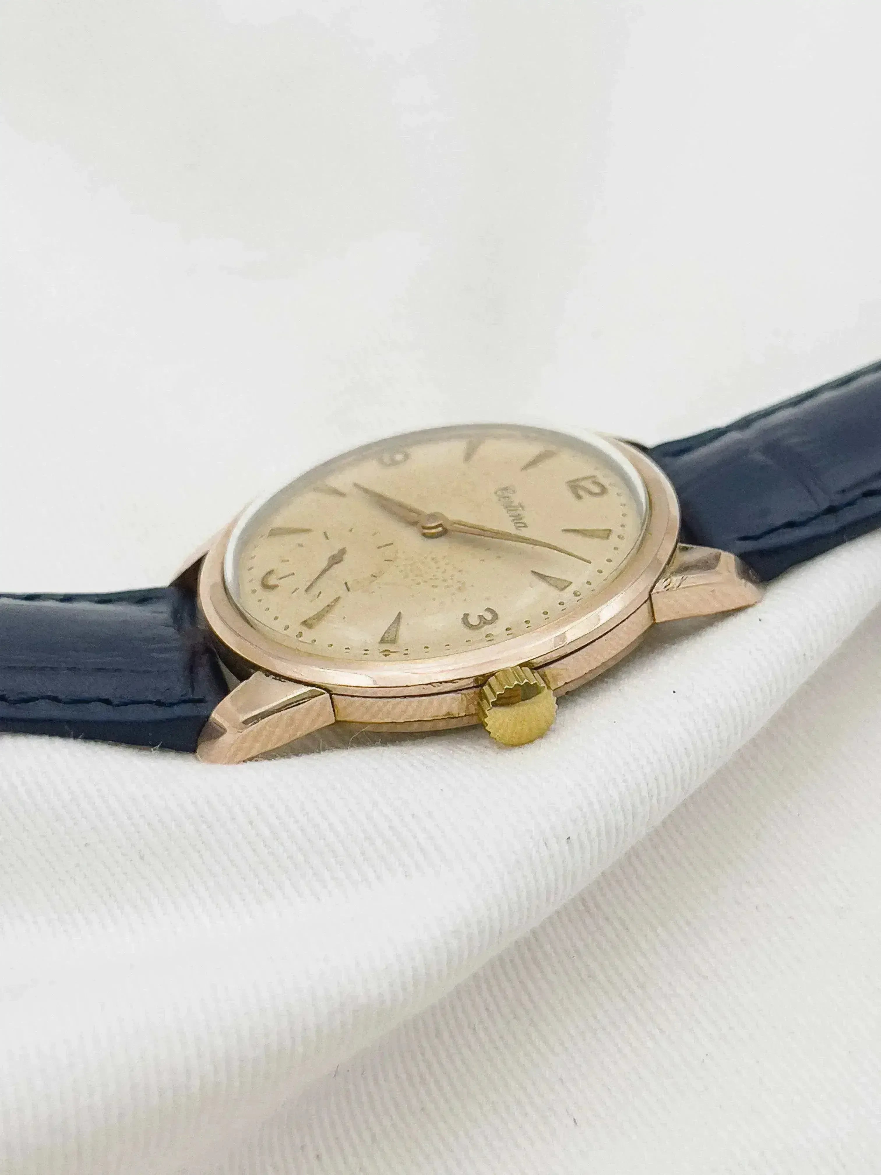 Certina - Calatrava Oversized Plaqué or - 1960s - Atelier Victor