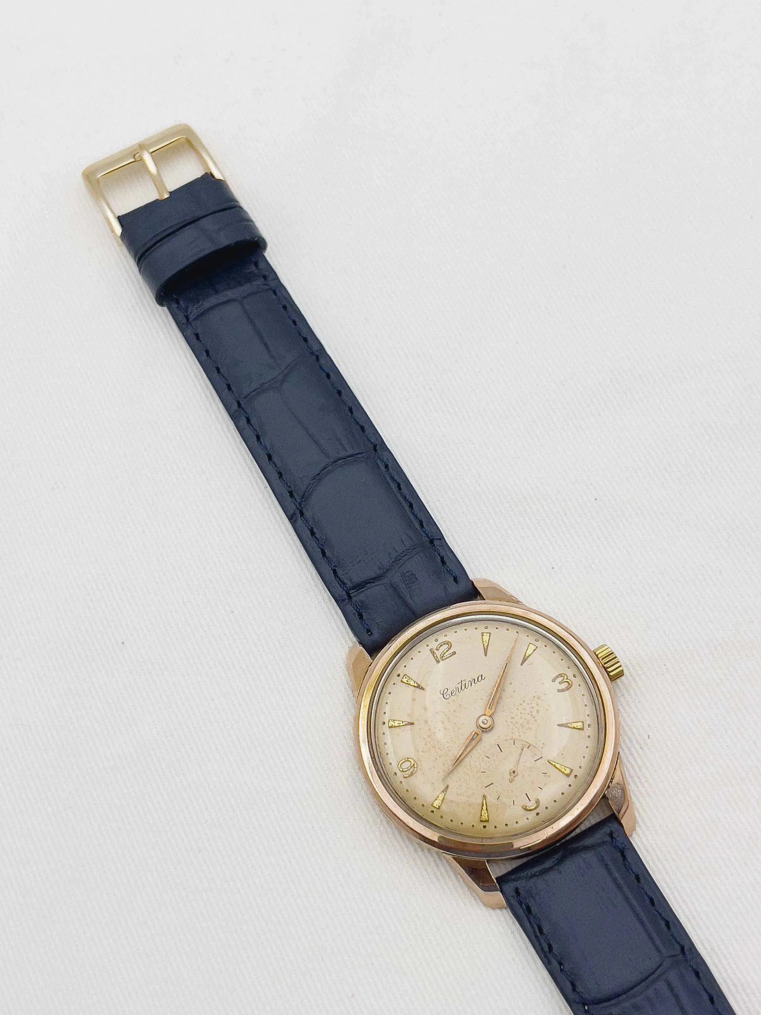 Certina - Calatrava Oversized Plaqué or - 1960s - Atelier Victor Paris - Vintage Watch Shop Dubai