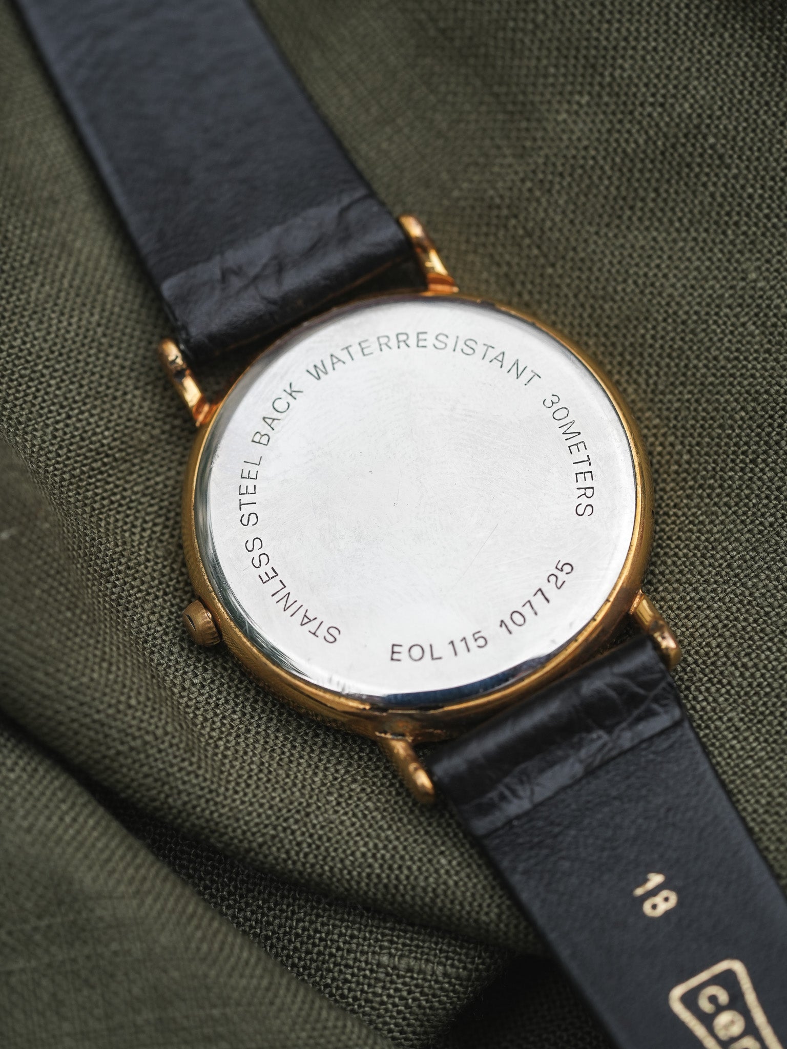 Certina - Dust plaqué or Date - 1990s - Atelier Victor - Vintage Shop