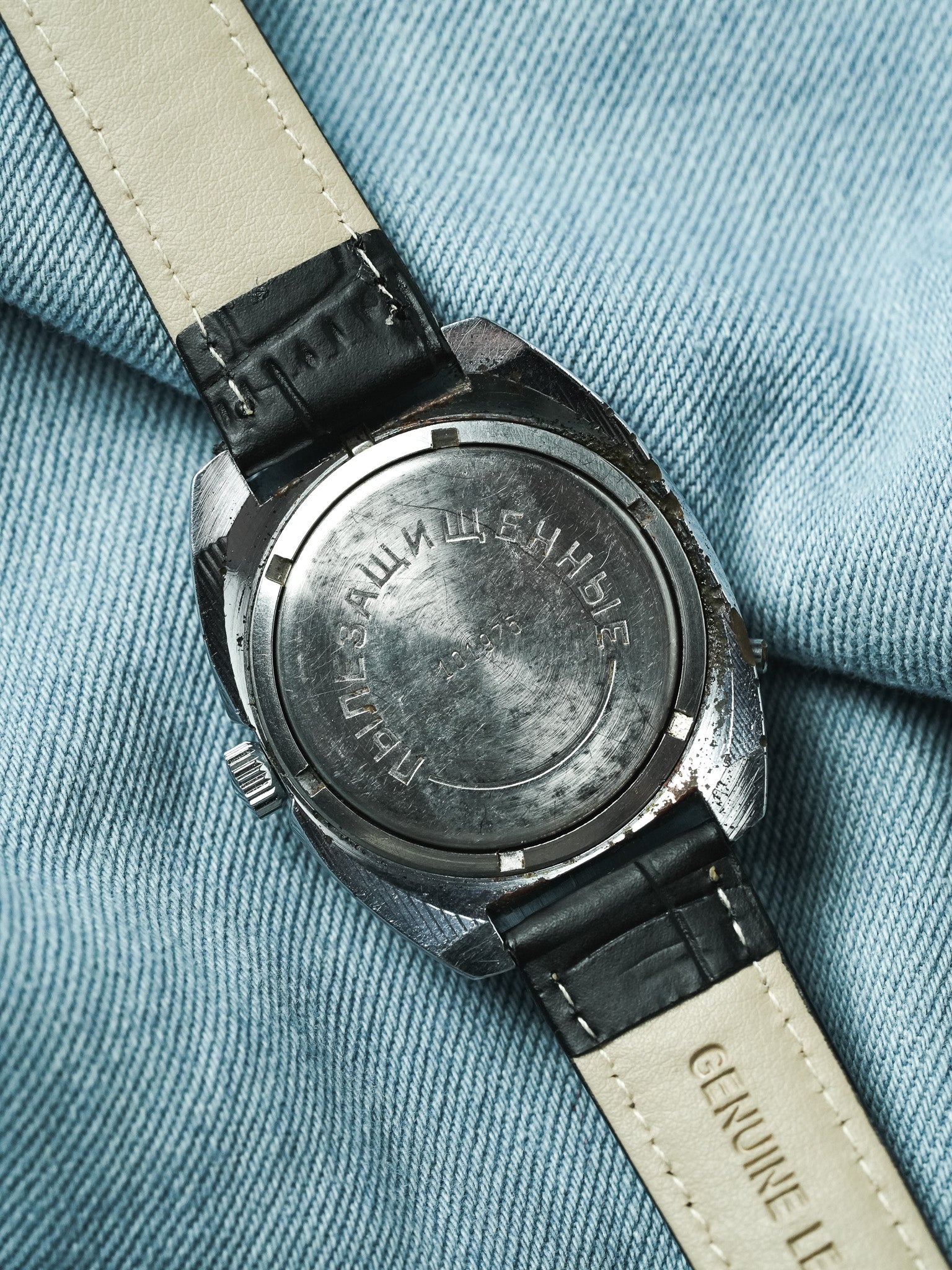 Chaika - Tonneau Jumbo Daydate Bleu - 1980s - Atelier Victor - Vintage Shop