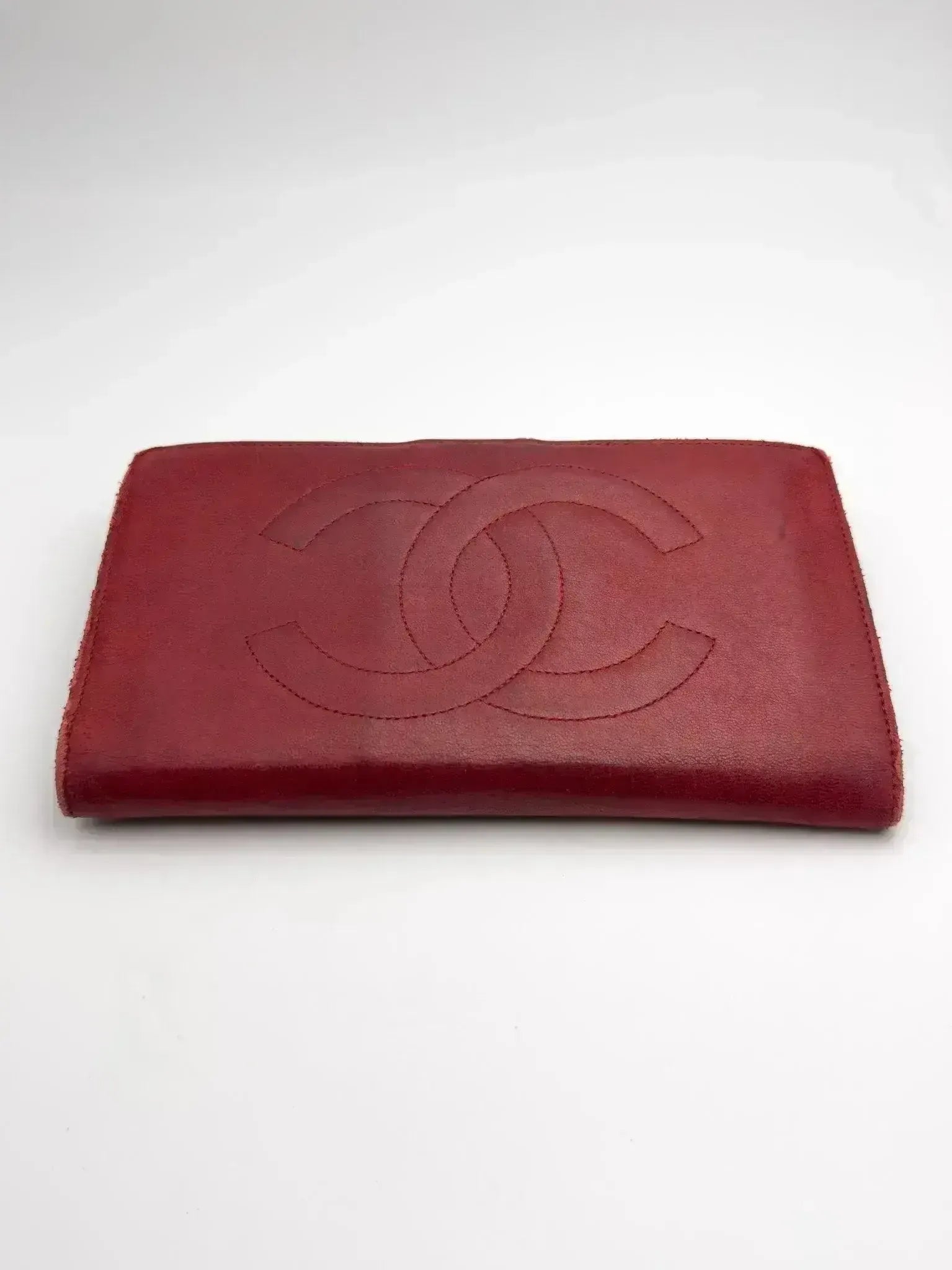Chanel - Grand Portefeuille Rouge - Atelier Victor