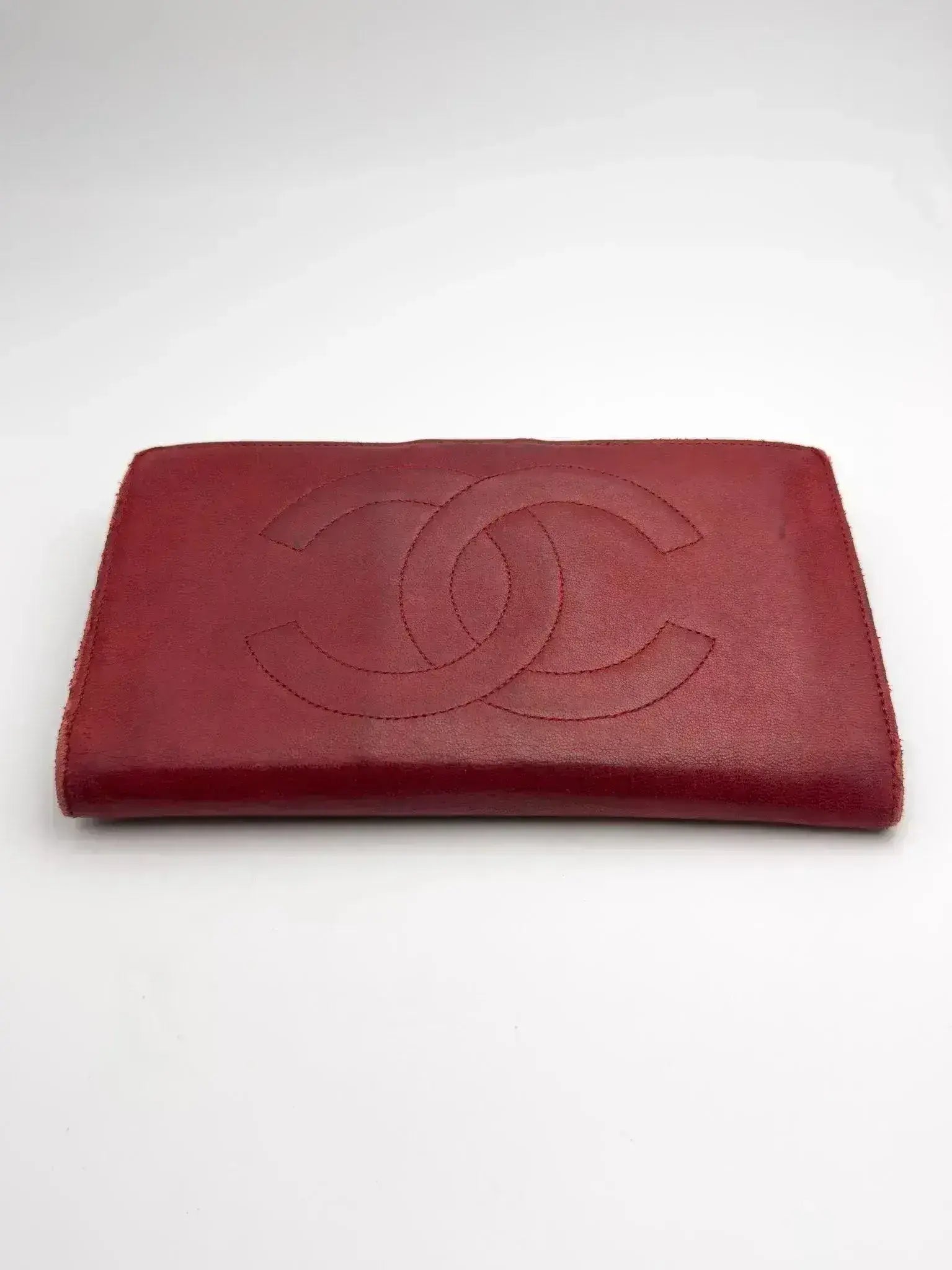 Chanel - Grand Portefeuille Rouge - Atelier Victor