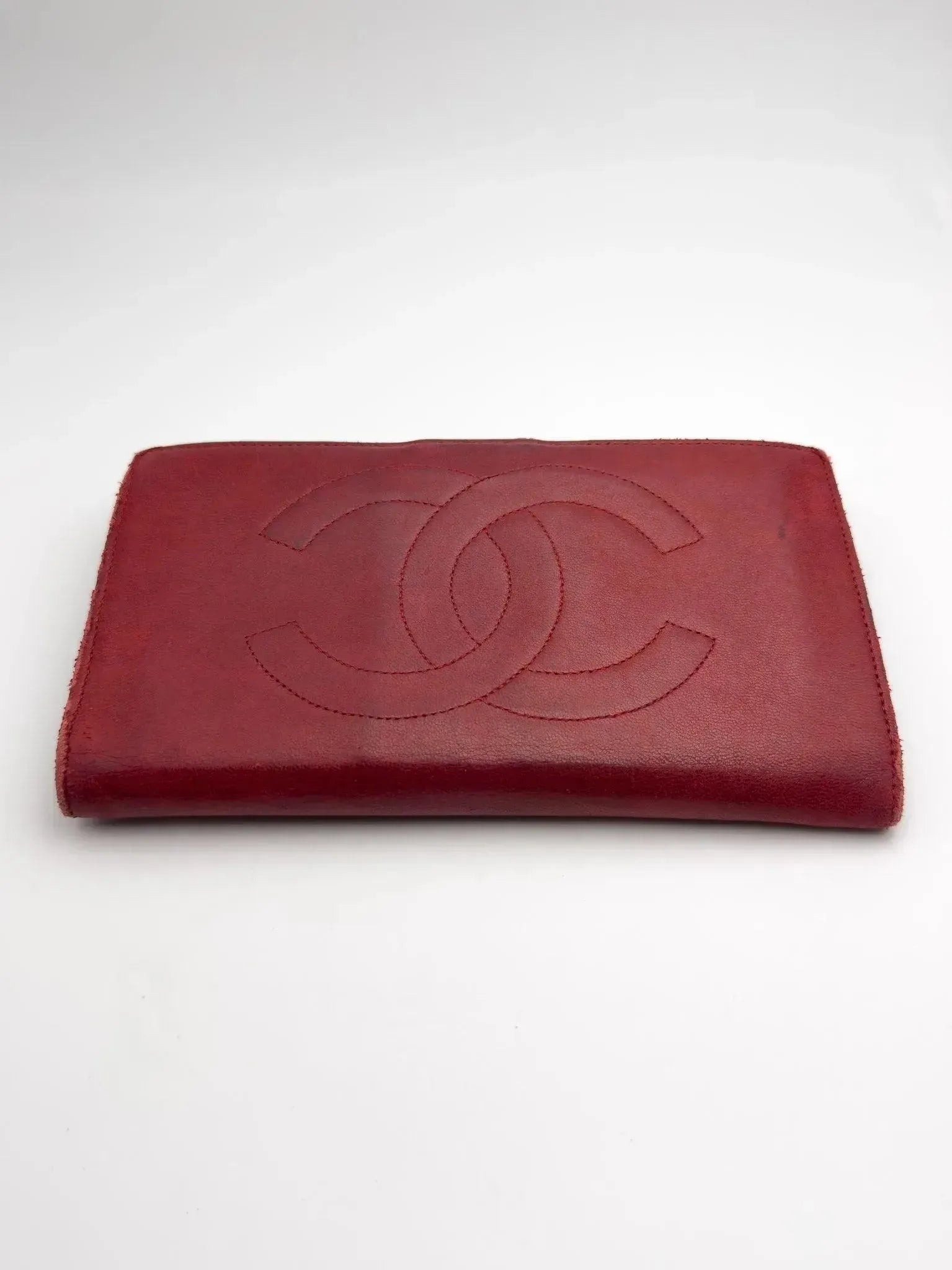 Chanel - Grand Portefeuille Rouge - Atelier Victor