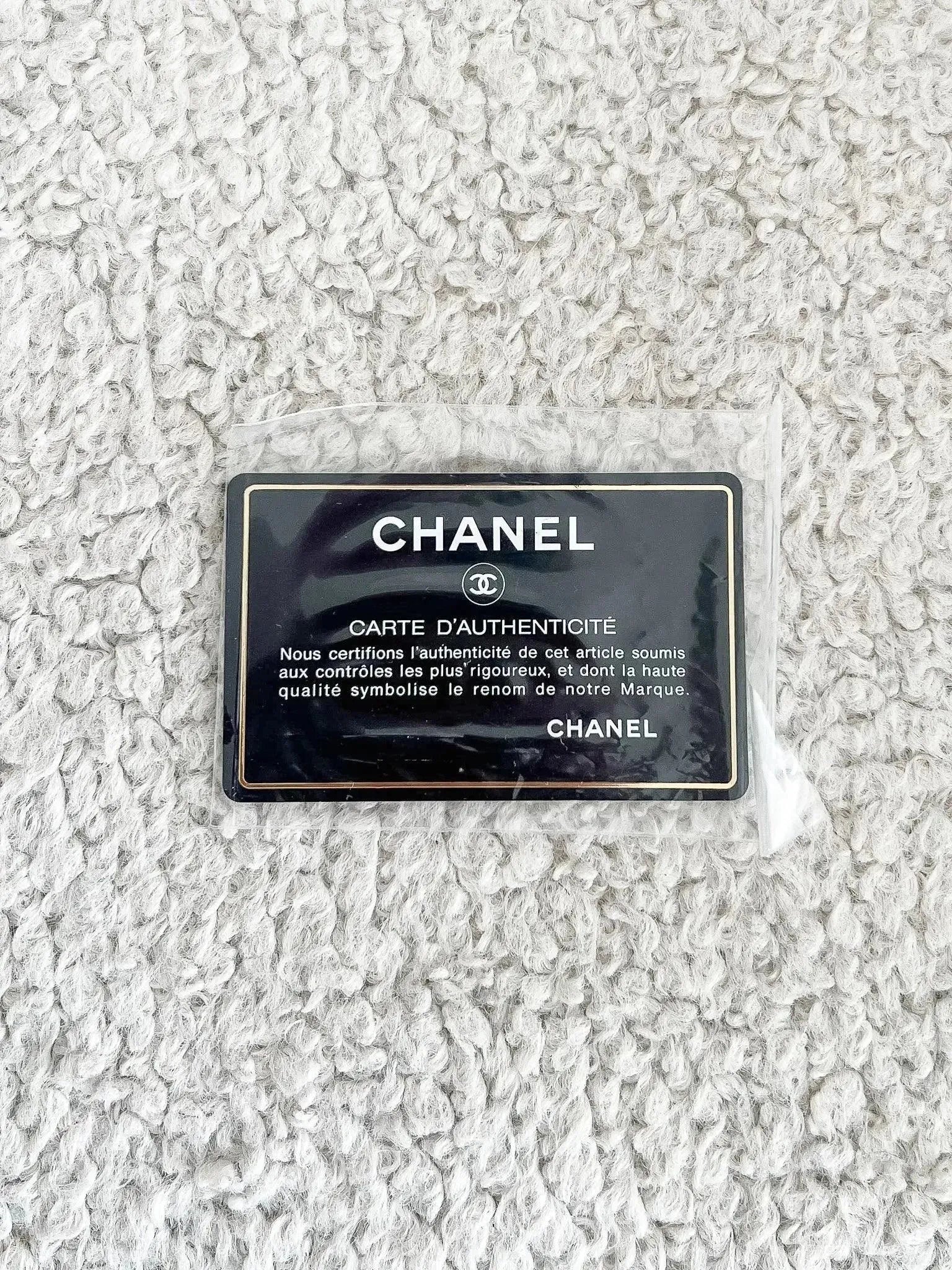 Chanel - Portefeuille Noir Brillant - Atelier Victor