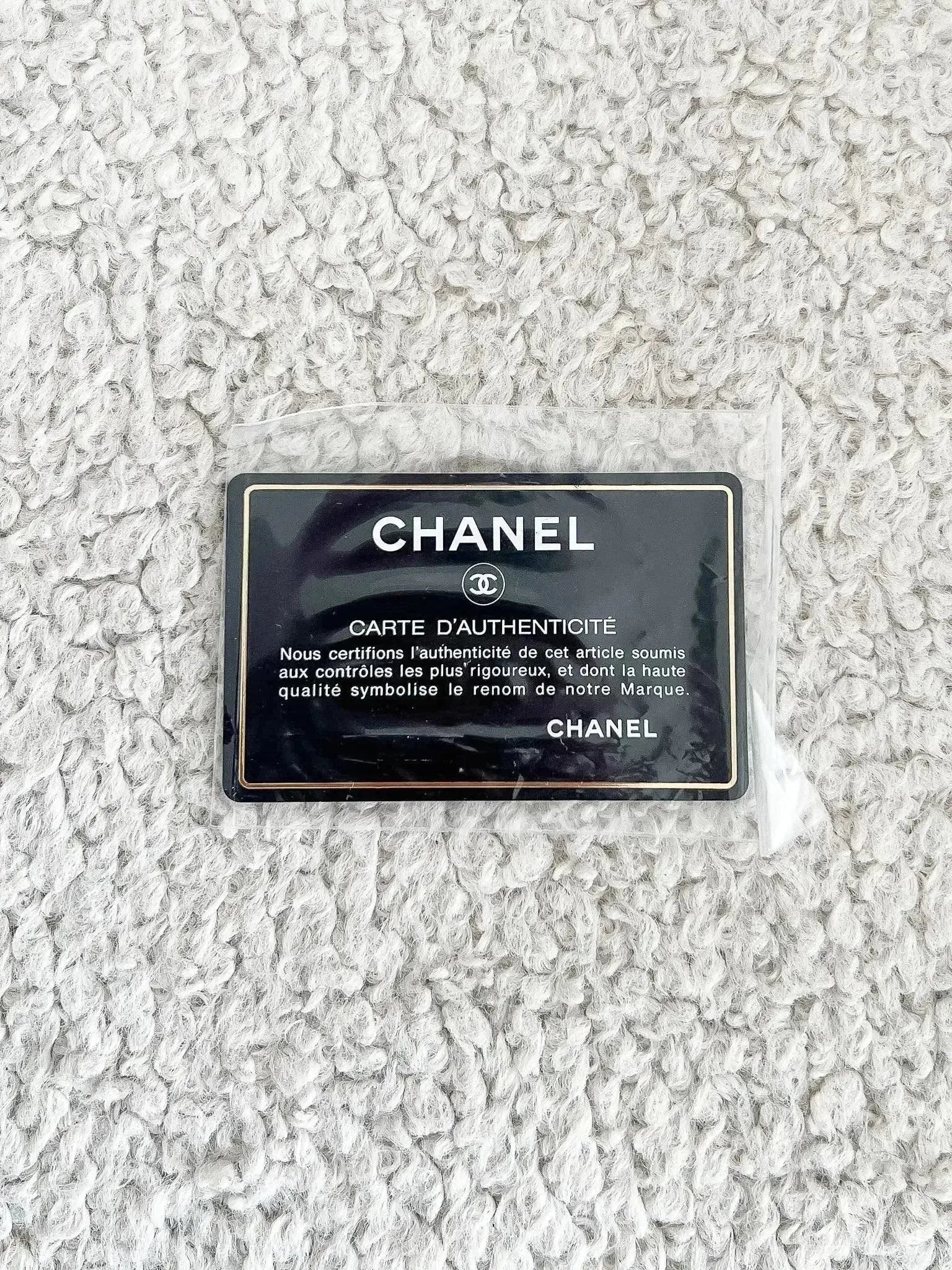 Chanel - Portefeuille Noir Brillant - Atelier Victor