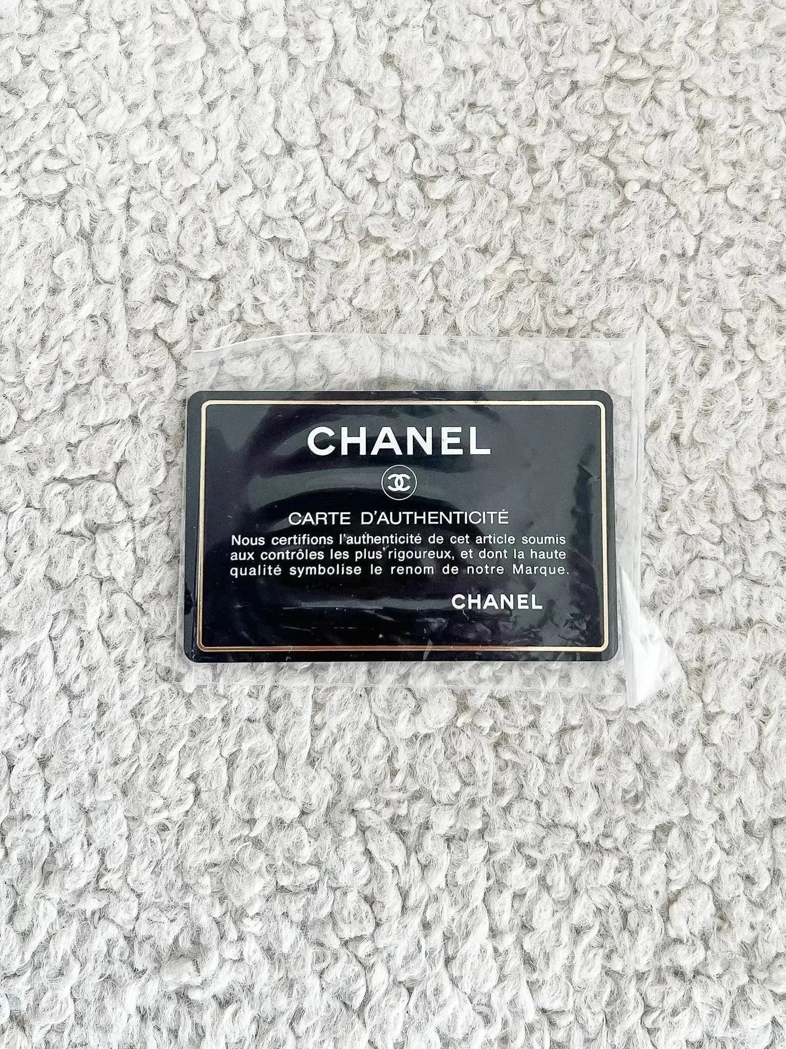 Chanel - Portefeuille Noir Brillant - Atelier Victor