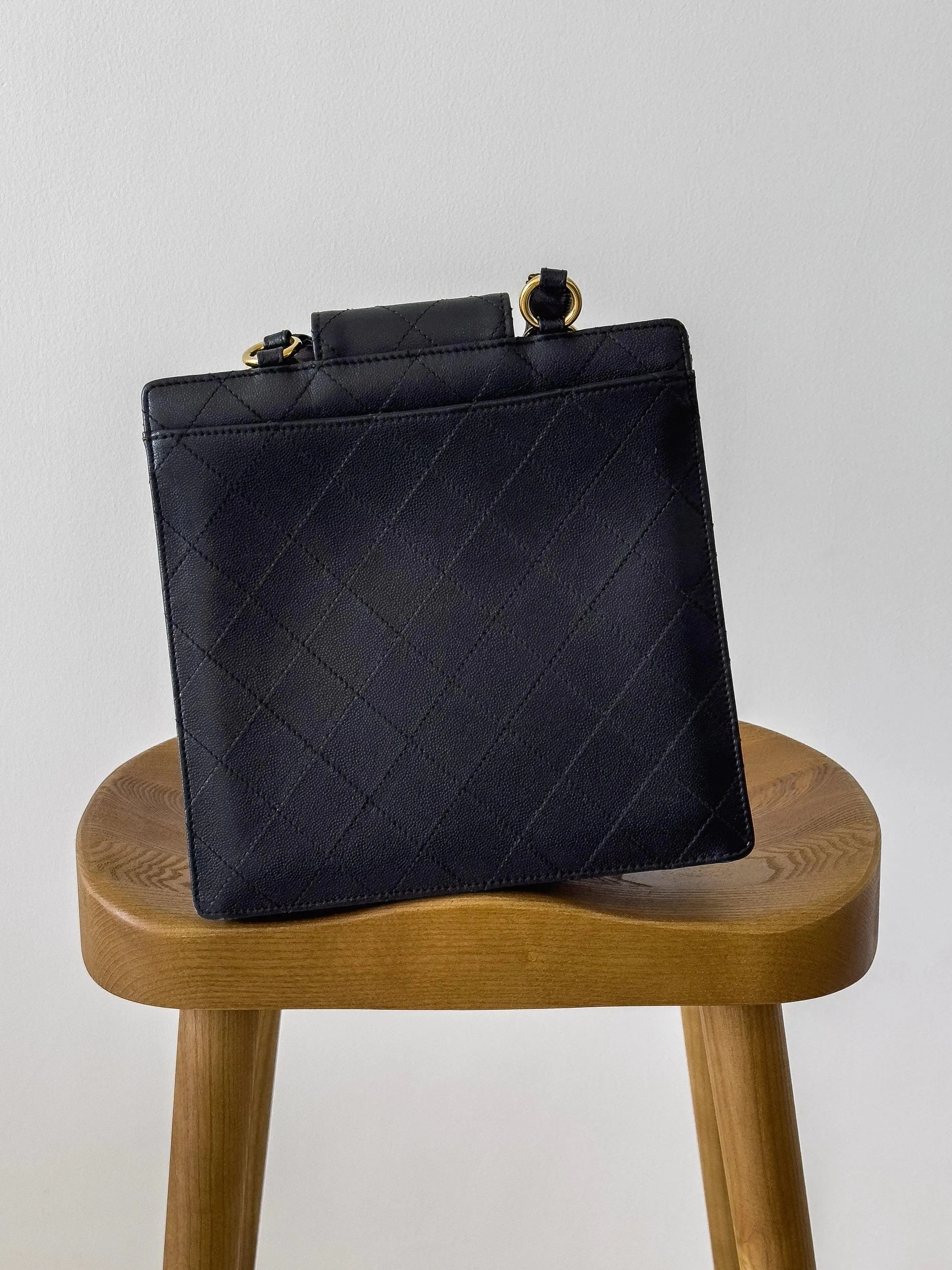 Chanel - Sac à main cuir matelassé - Atelier Victor - Vintage Shop