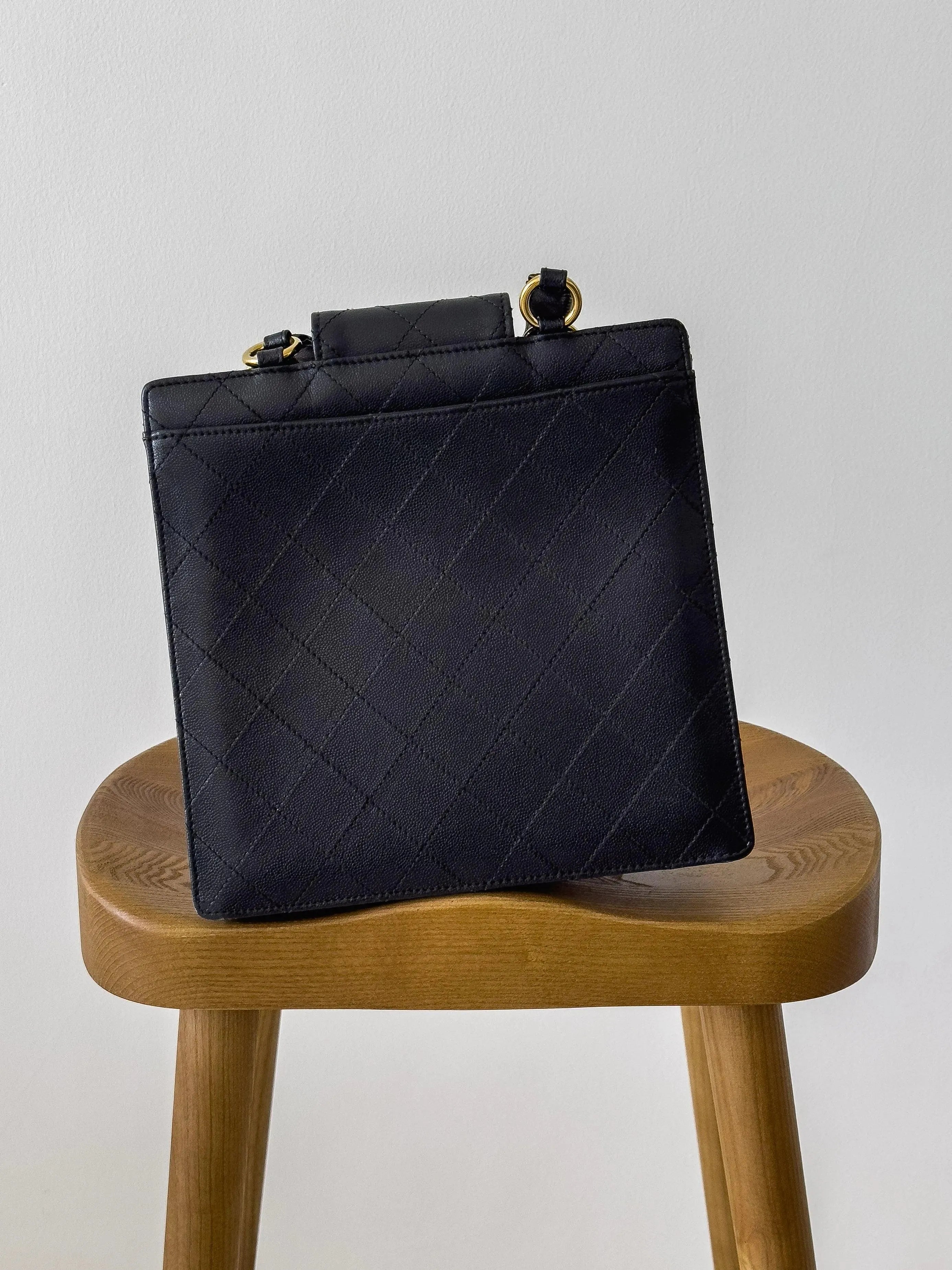 Chanel - Sac à main cuir matelassé - Atelier Victor - Vintage Shop