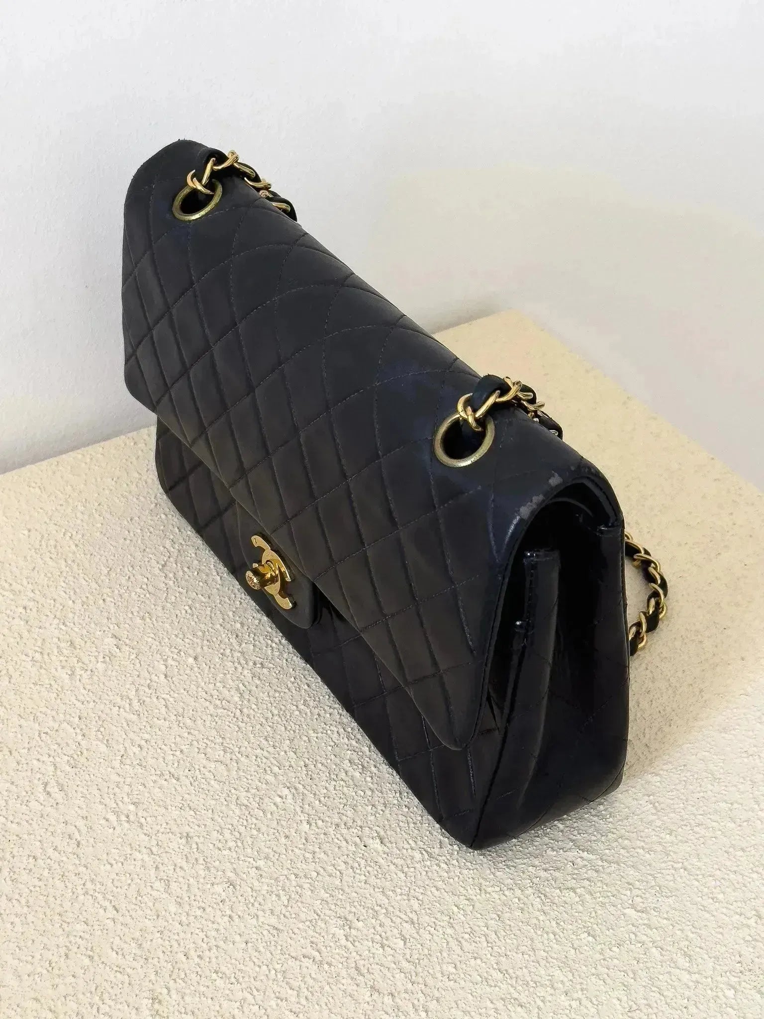 Chanel - Sac à main timeless vintage / classique en cuir - Atelier Victor