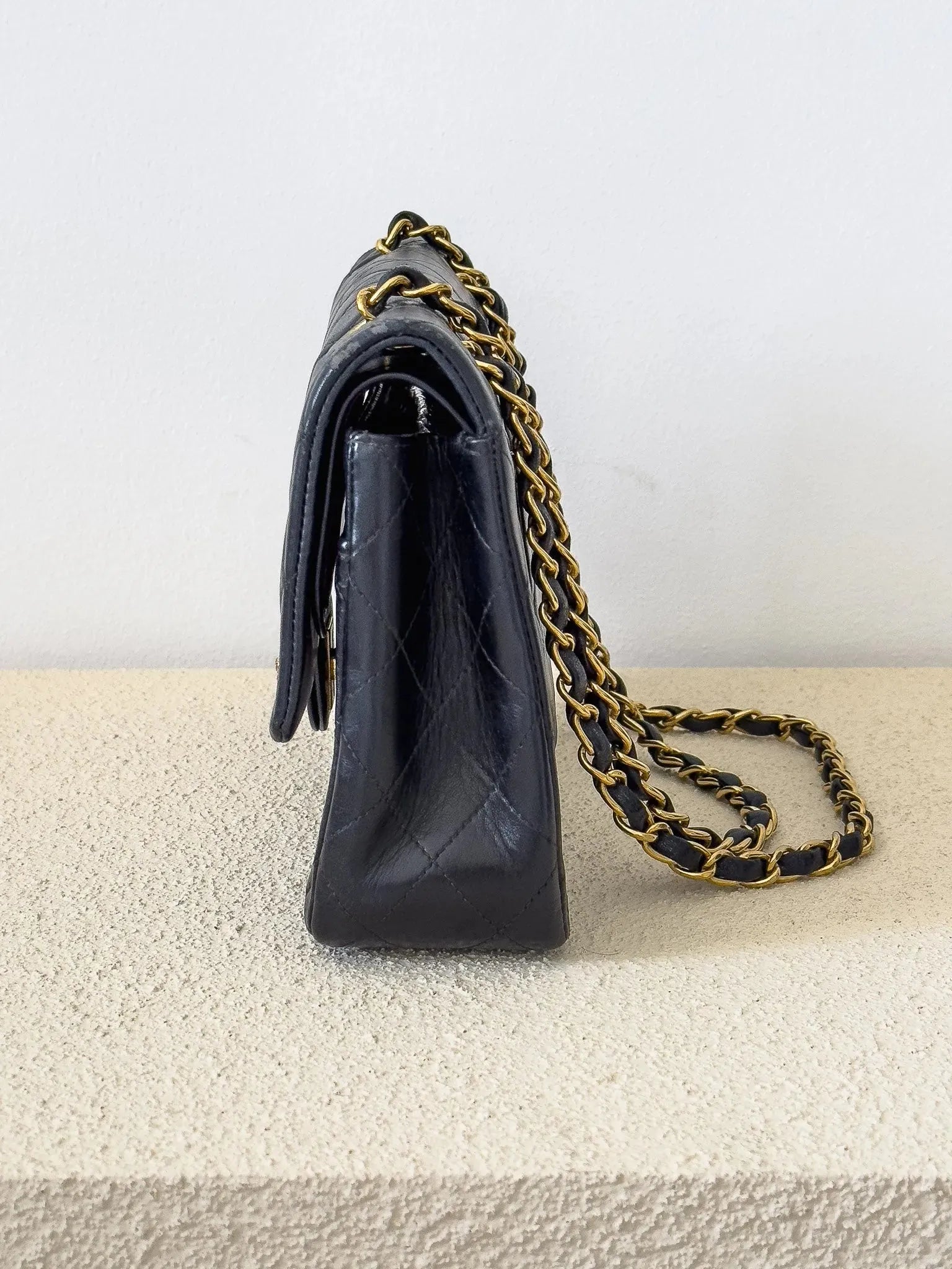 Chanel - Sac à main timeless vintage / classique en cuir - Atelier Victor - Vintage Shop