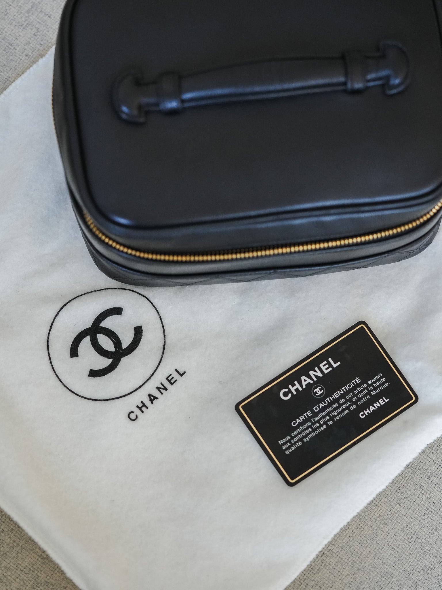 Chanel - Sac Vanity Matelassé - Atelier Victor - Vintage Shop