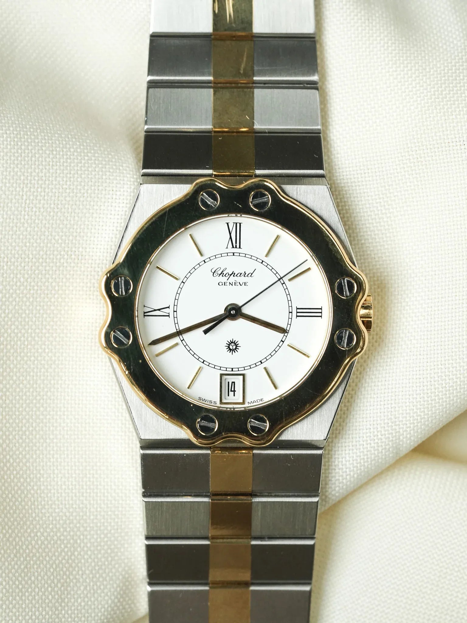 Chopard - Saint-Moriz 8023 Acero Oro Cuarzo 32mm - 1990s