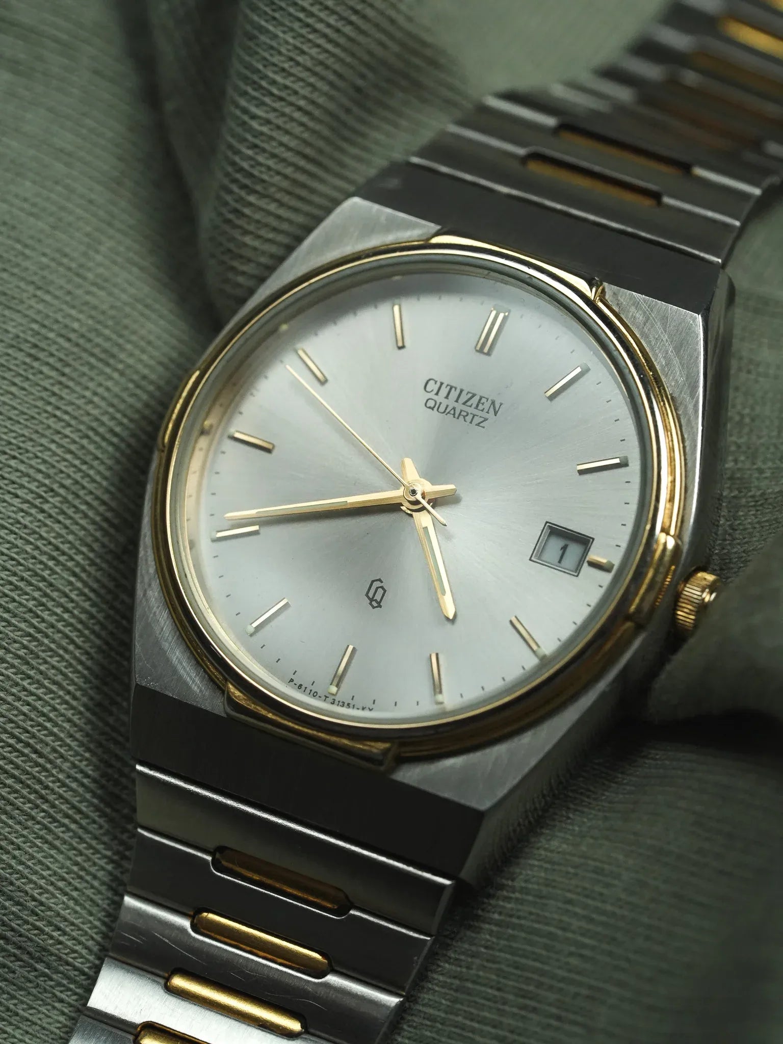 Citizen - Acier Or Bracelet Acier d'origine - 1998 - Atelier Victor