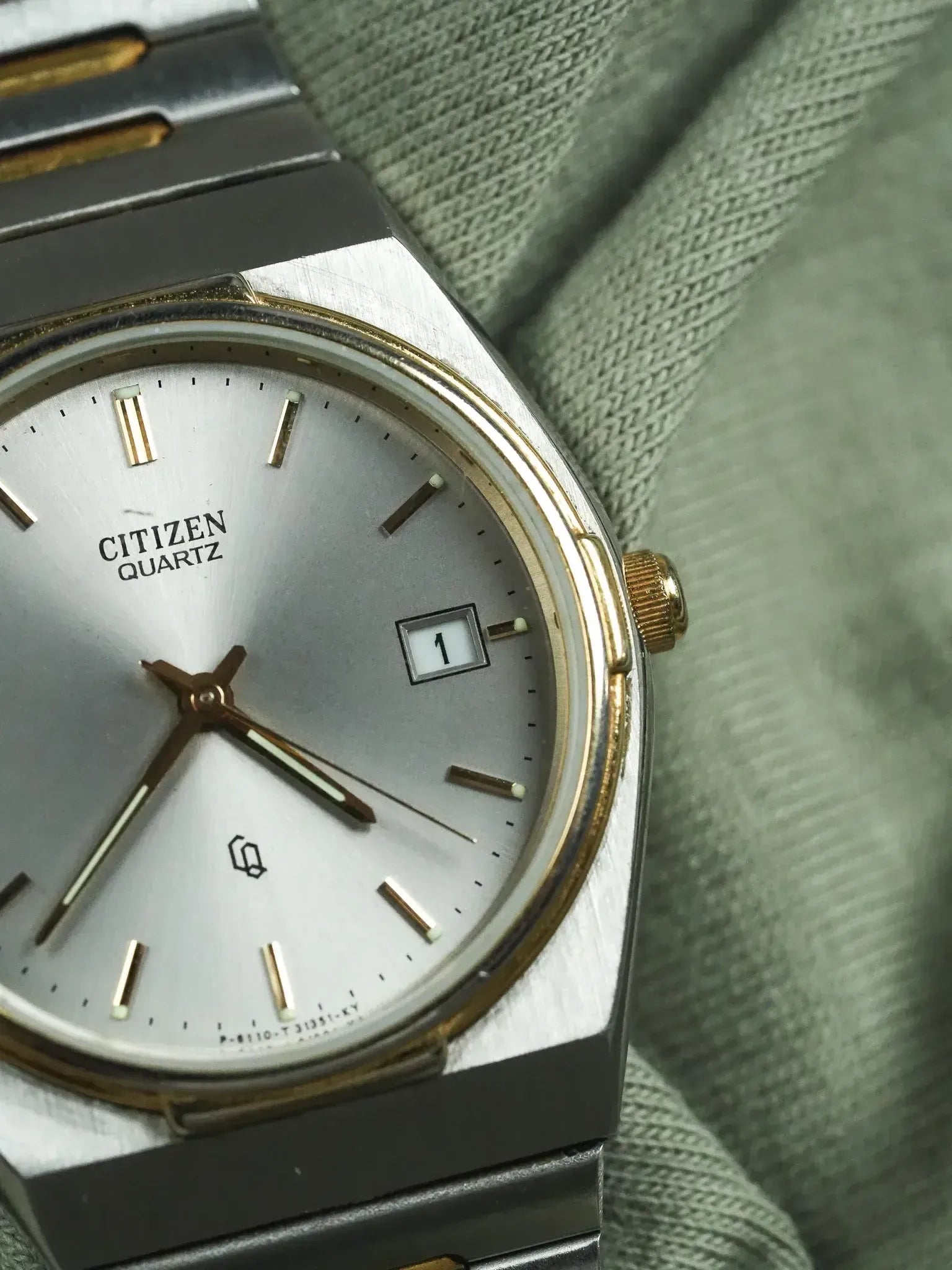 Citizen - Acier Or Bracelet Acier d'origine - 1998 - Atelier Victor