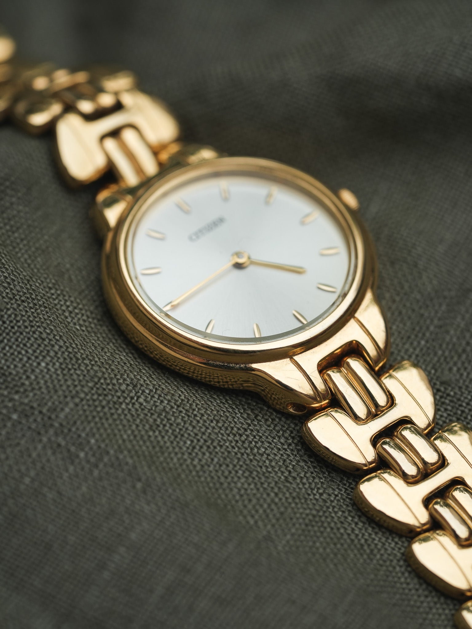 Citizen - Cadran Champagne Femme - 1997 - Atelier Victor - Vintage Shop