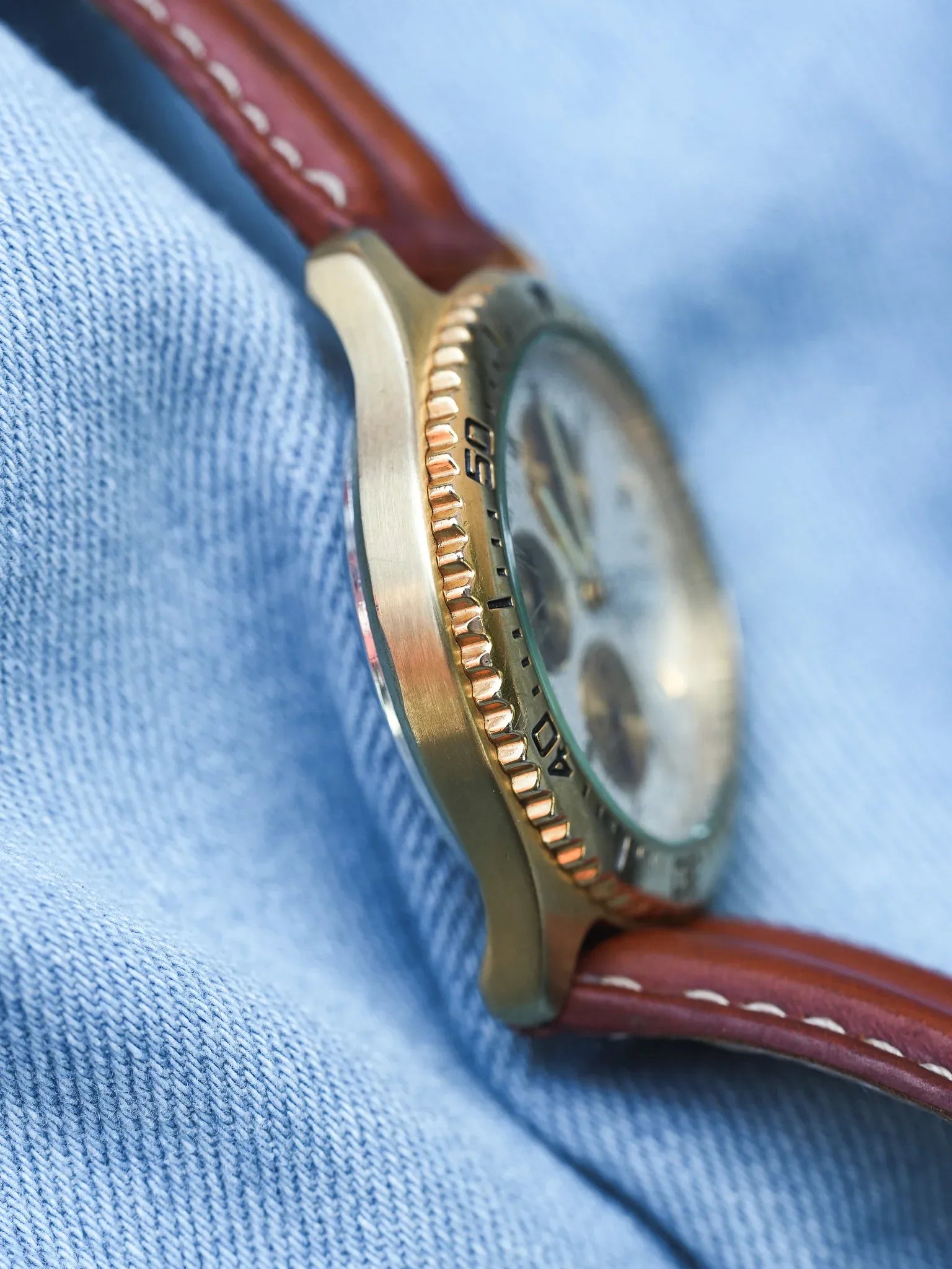 Citizen - Chronographe Date Or Tapisserie - 1997 - Atelier Victor