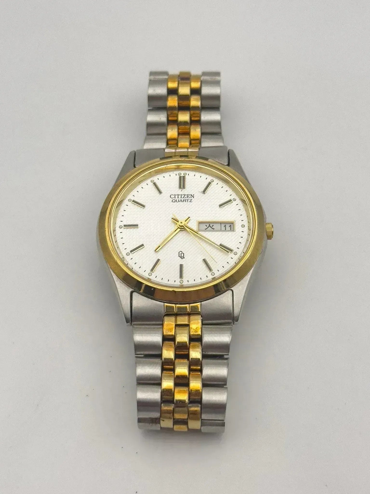 Citizen - Daydate Clous de Paris Acier Or - 2003 - Atelier Victor