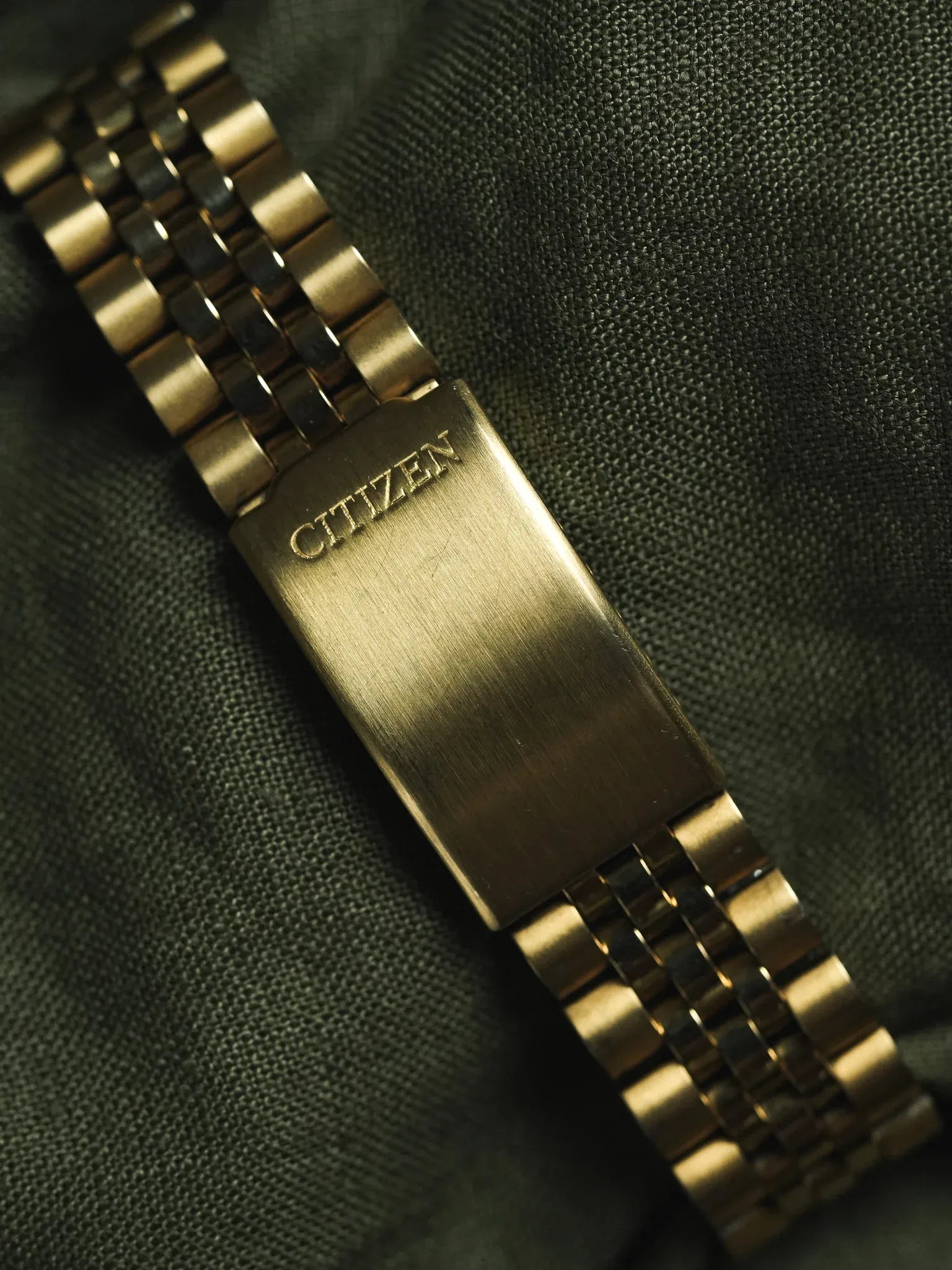Citizen - Daydate Jubilee Cannelé Plaqué or - 1976 - Atelier Victor - Vintage Shop